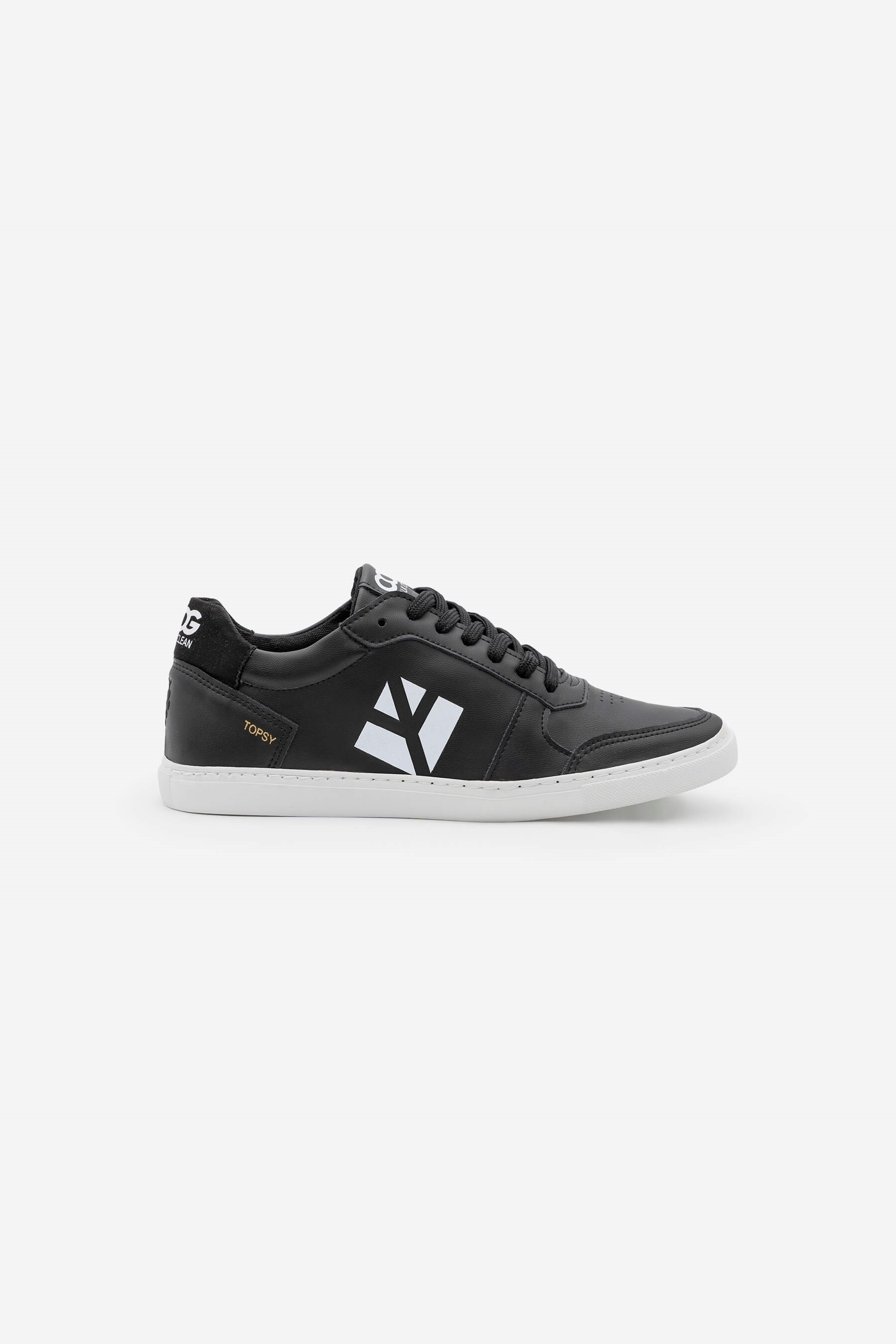COG Damen vegan Sneaker Damen Topsy Schwarz WeiÃŸ