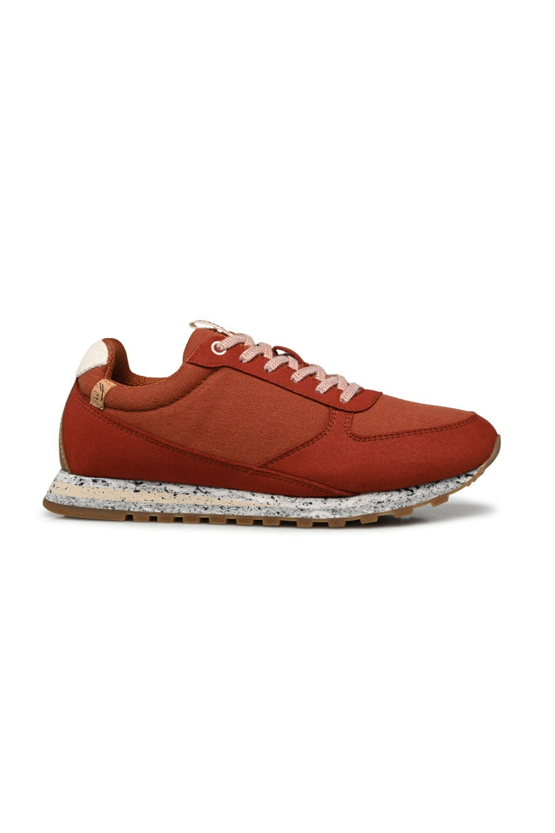 SAOLA Damen vegan Sneaker Damen Alta Vibram 2.0 Burgundy