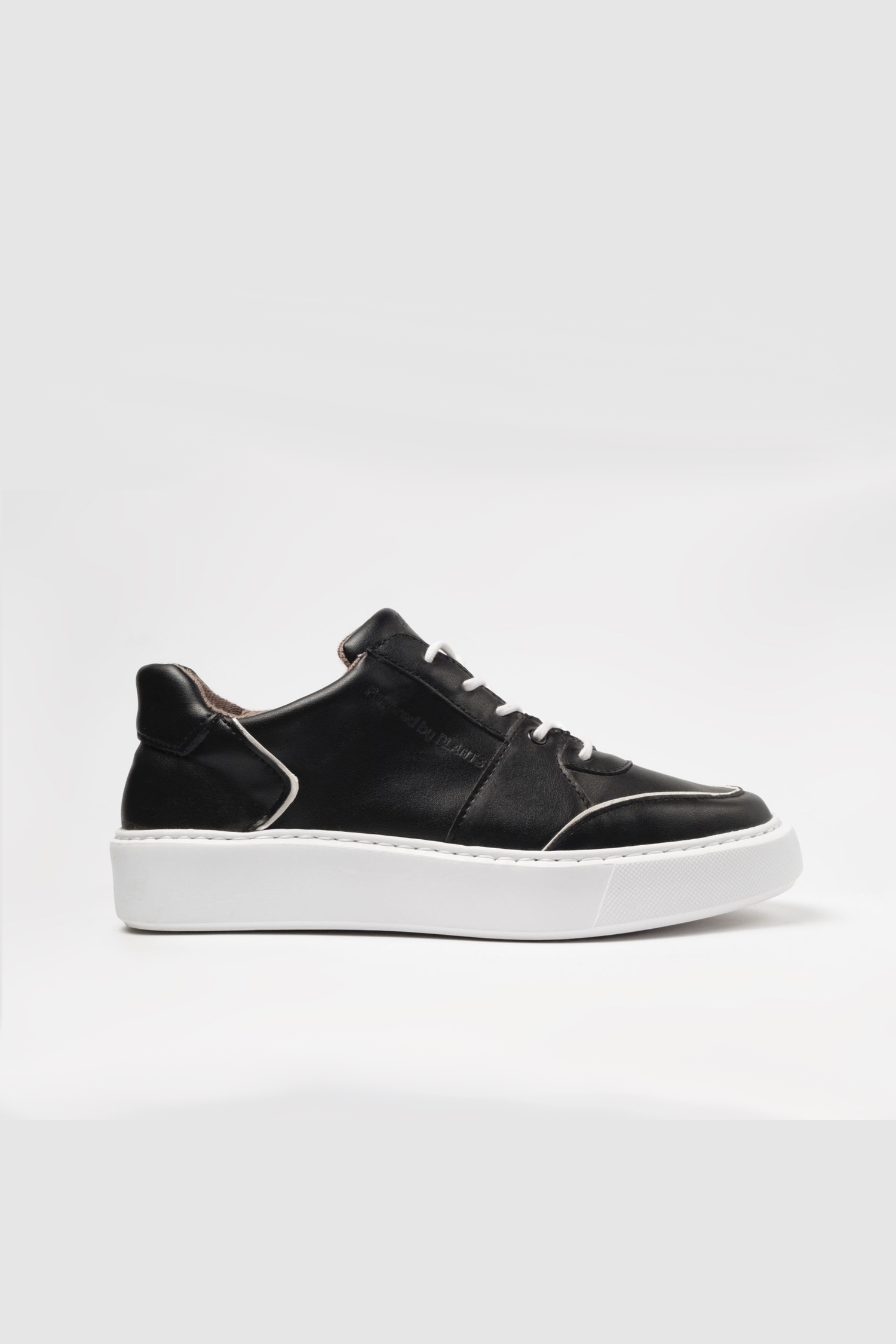 AGAZI Damen vegan Sneaker Emi Schwarz & WeiÃŸ