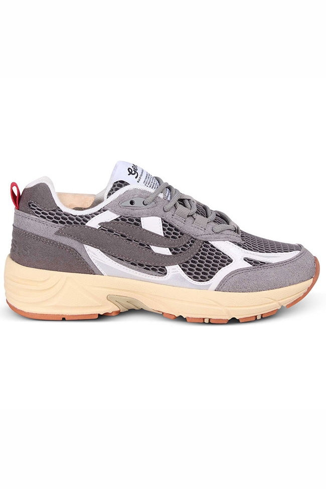 Genesis Damen vegan Sneaker G-Eco '99 Metallic Grau/WeiÃŸ/Silber