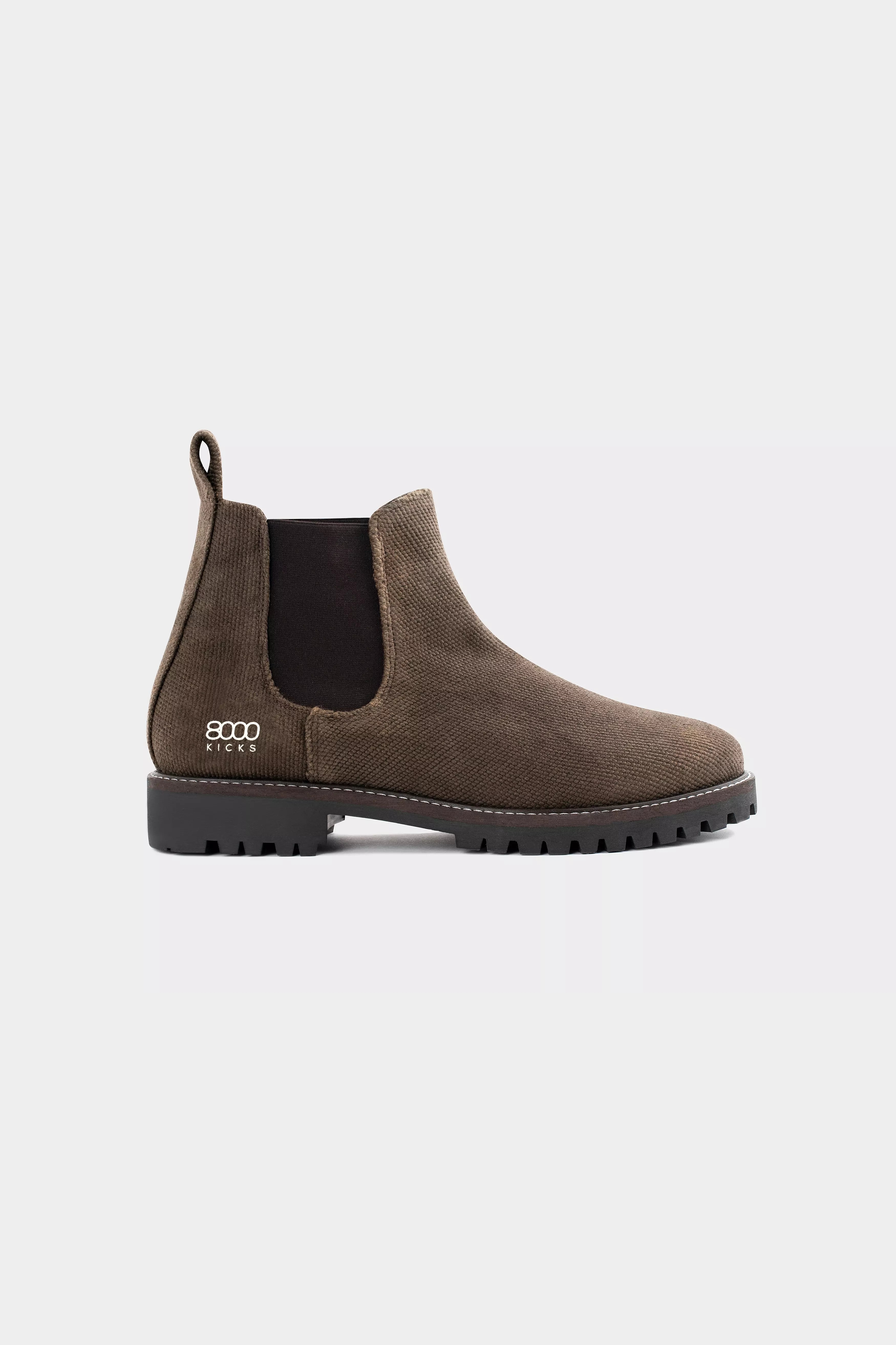 8000 kicks EU Damen vegan Stiefel Damen The Crossover Hanf Dunkelbraun