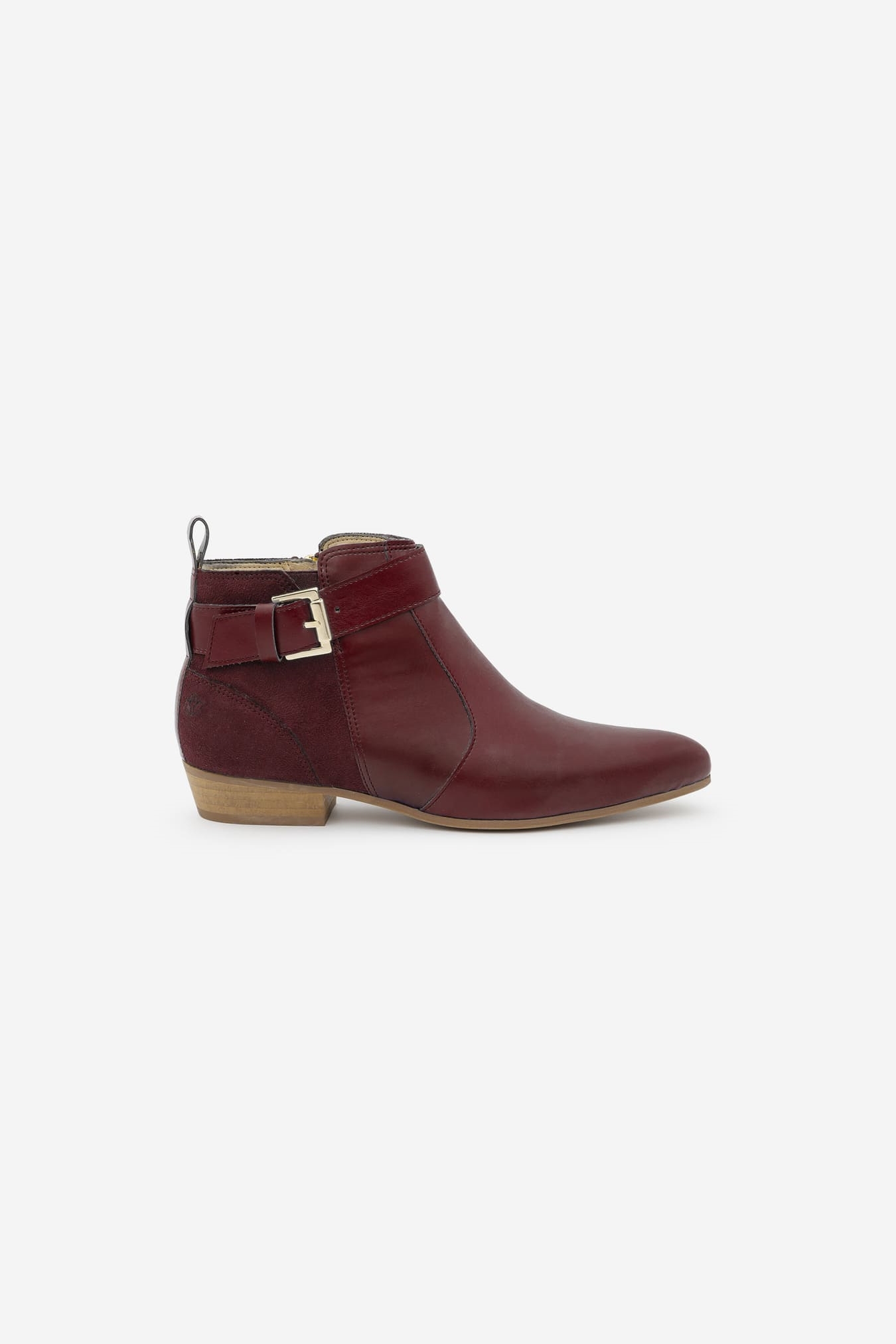 COG Damen vegan Stiefel Damen Olympe Burgundy