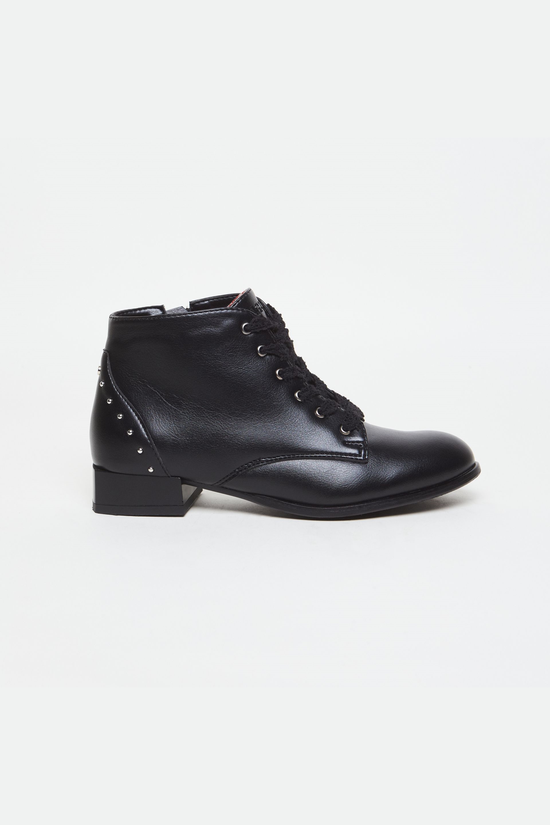 AGAZI Damen vegan Stiefel Alex Schwarz