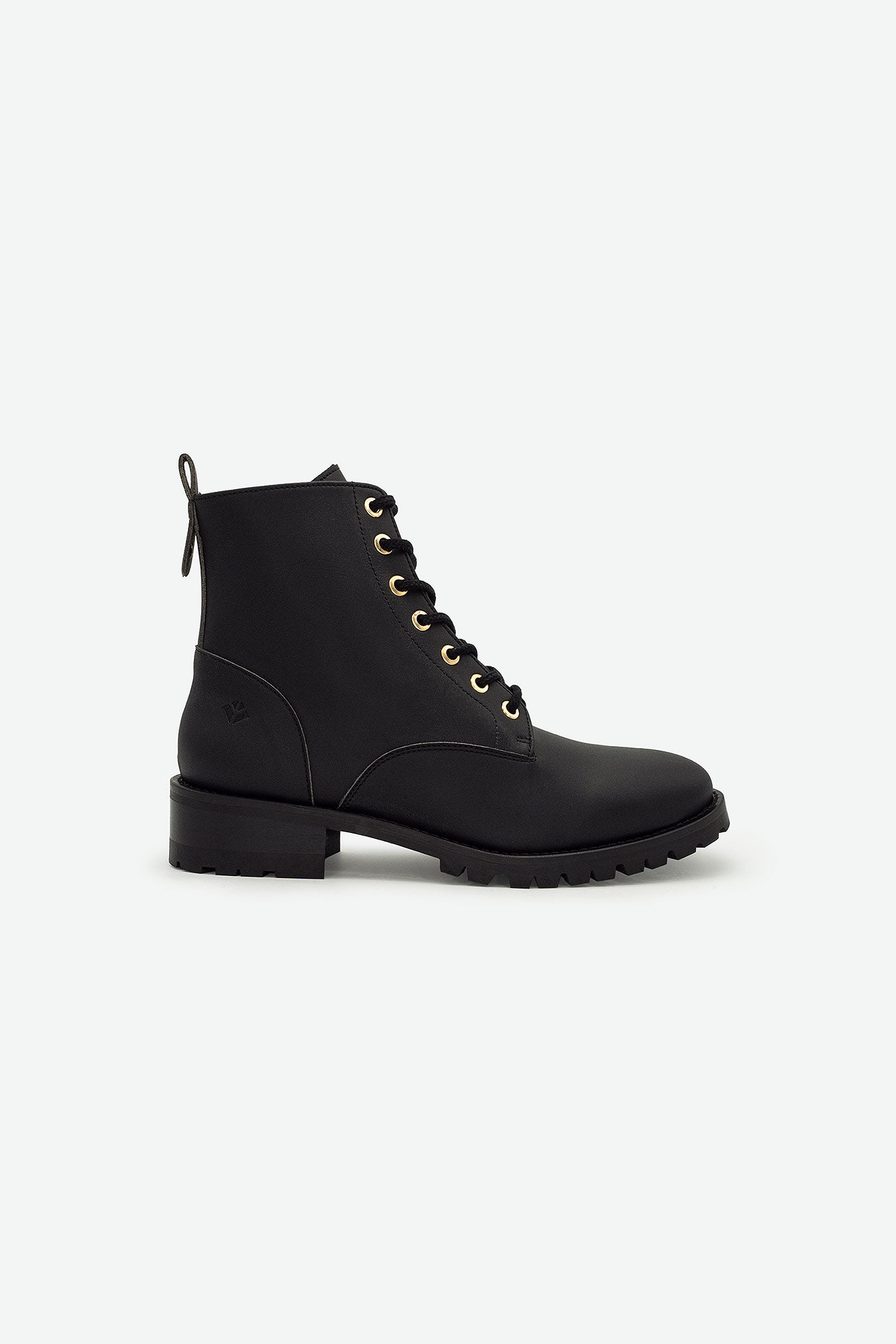 COG Damen vegan Stiefel Damen Athena Schwarz