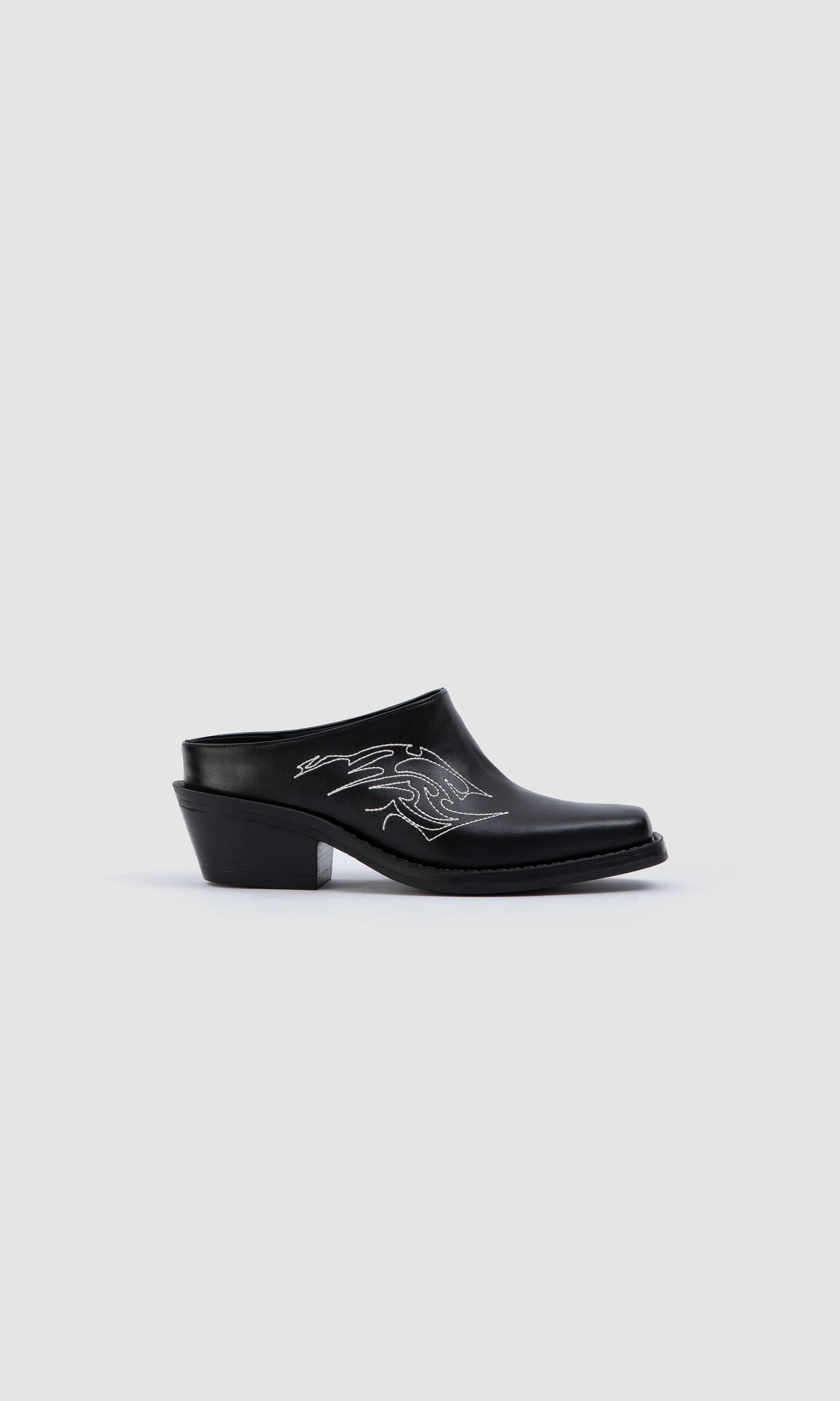 Prev Damen vegan Pantolette Regan Schwarz