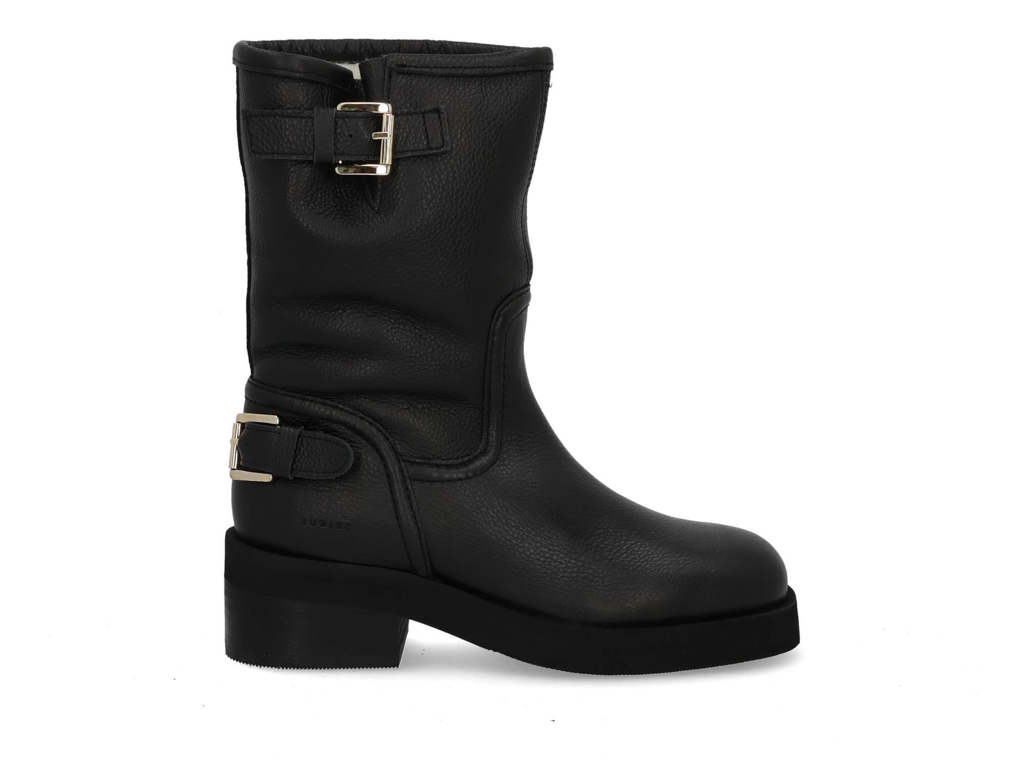 Nubikk Eva Leva fur black Zwart 