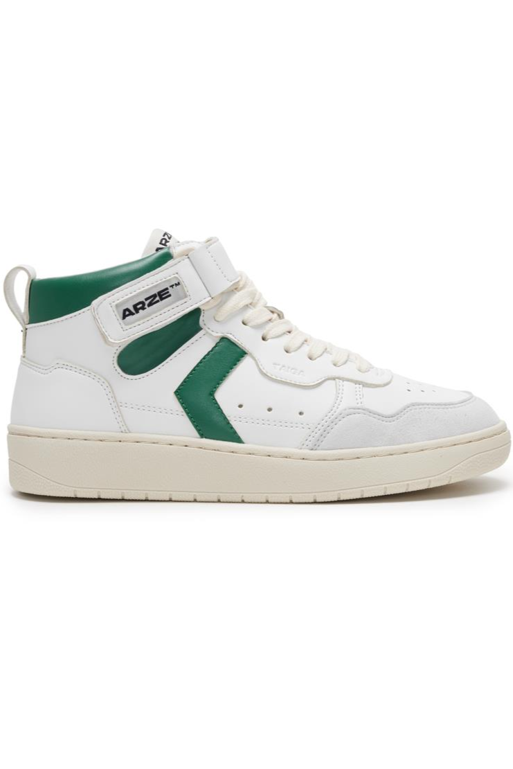 ARZE Herren vegan Taiga Hi Sneaker GrÃ¼n