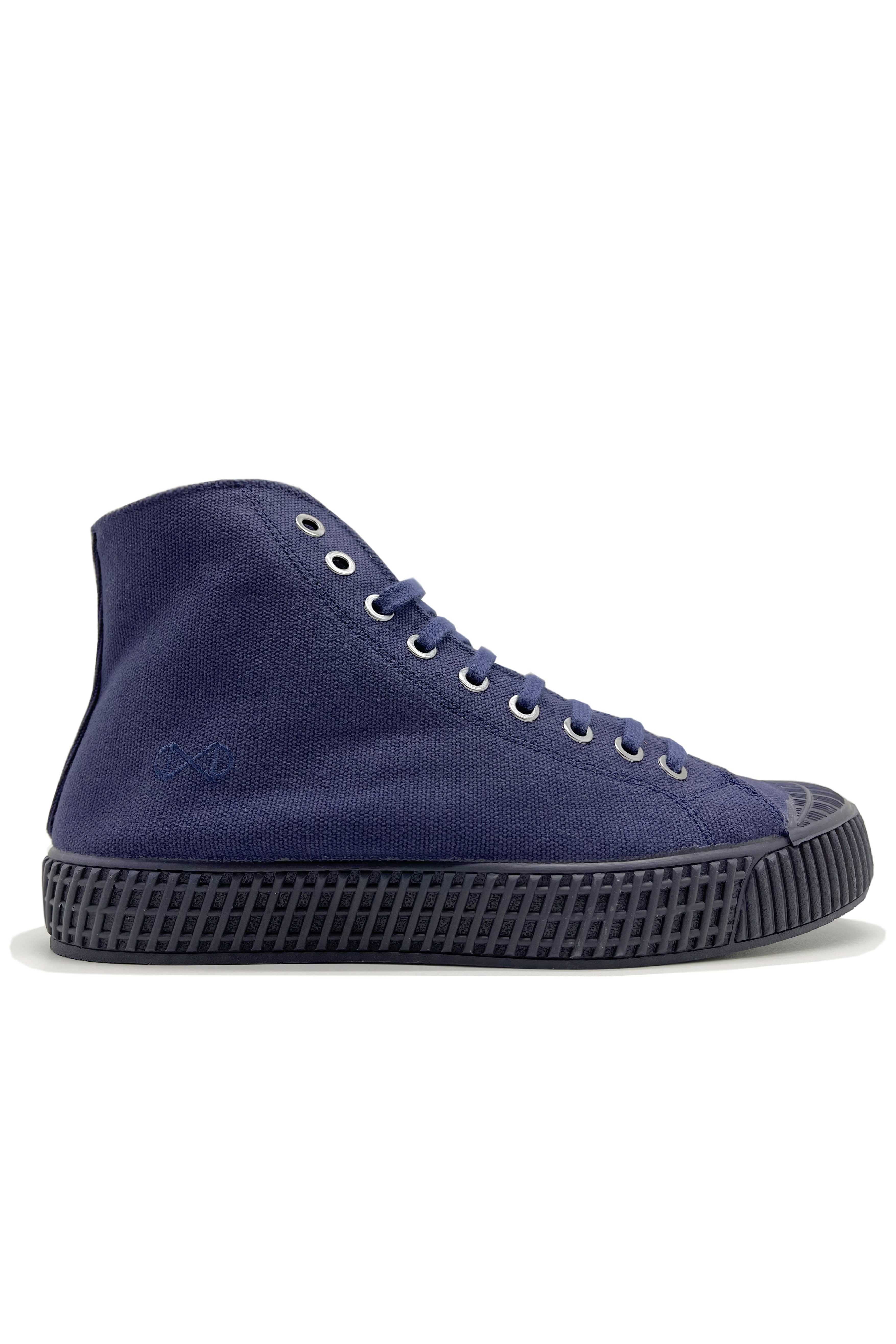 Nat-2 Herren vegan Sneaker Mono Marineblau