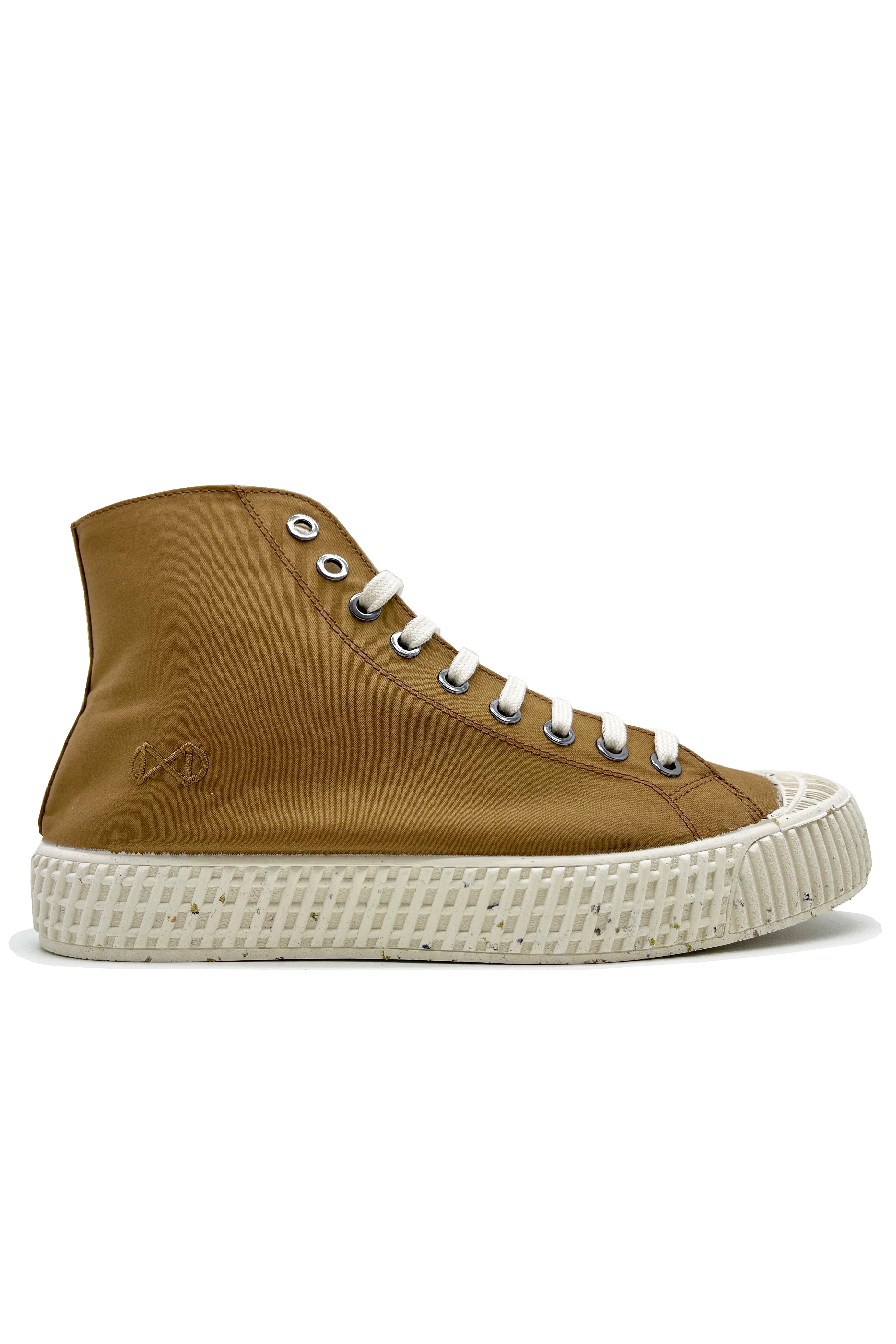 Nat-2 Herren vegan Sneaker Mono Eta Wasserdicht Kamelbraun