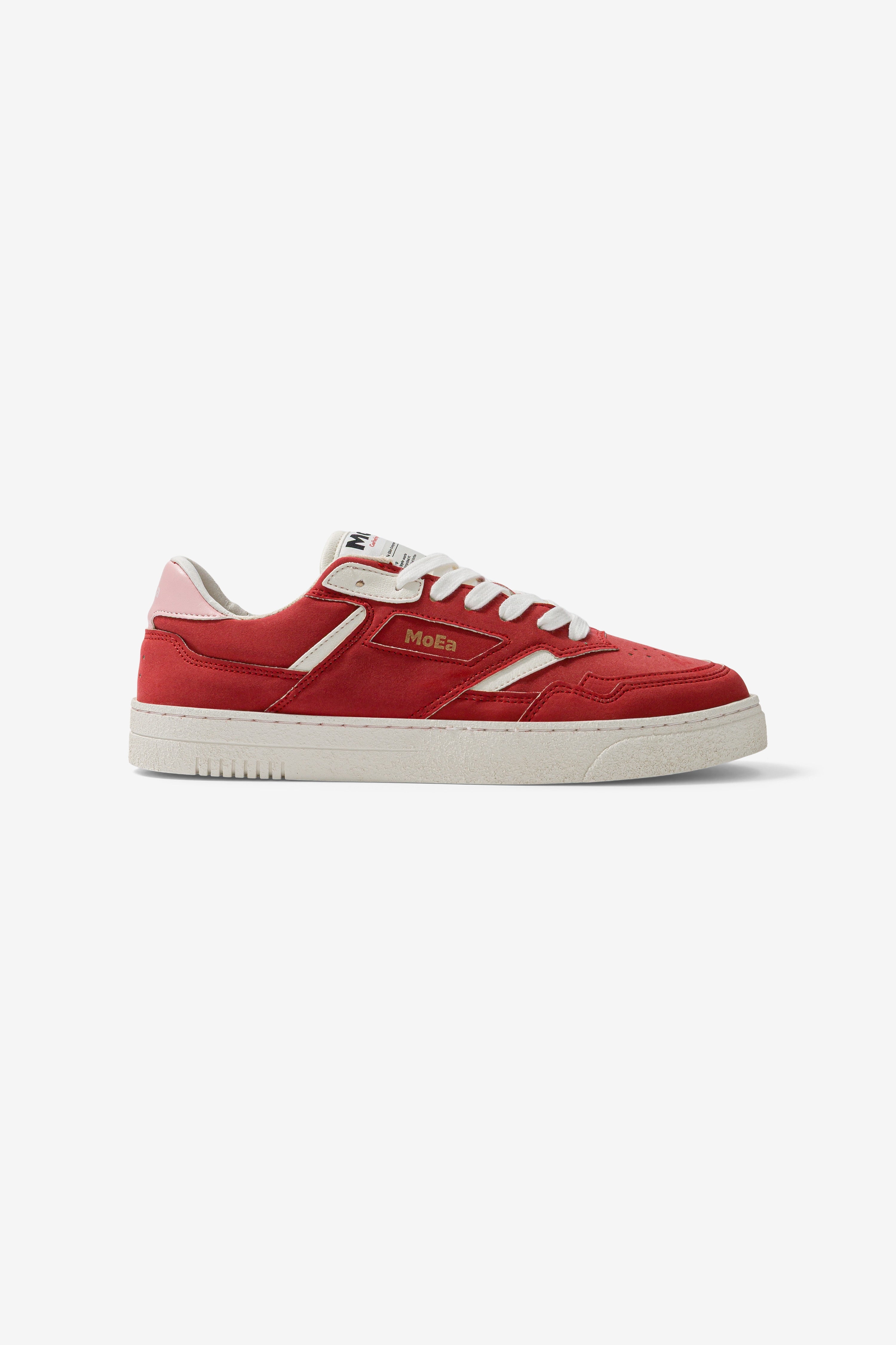 MoEa Herren vegan Sneaker Gen9 Apfel Rot & Rosa