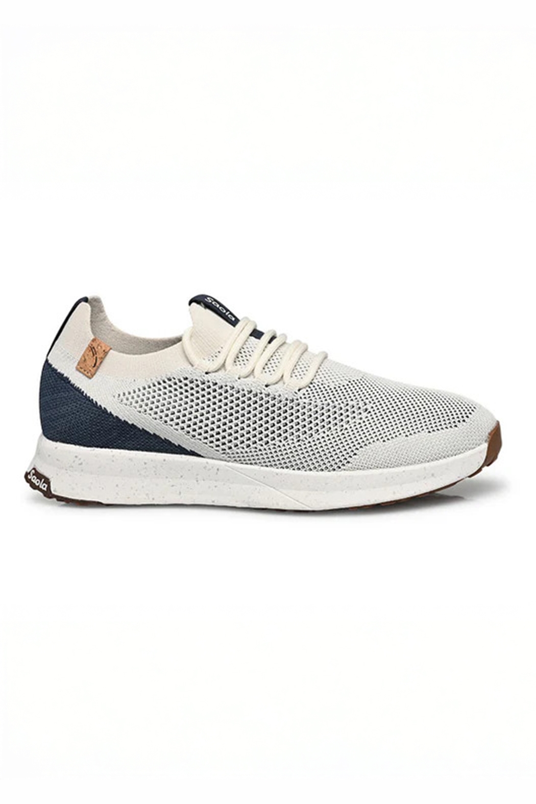 SAOLA Herren vegan Sneaker Herren Tsavo 2.0 WeiÃŸ/Navy