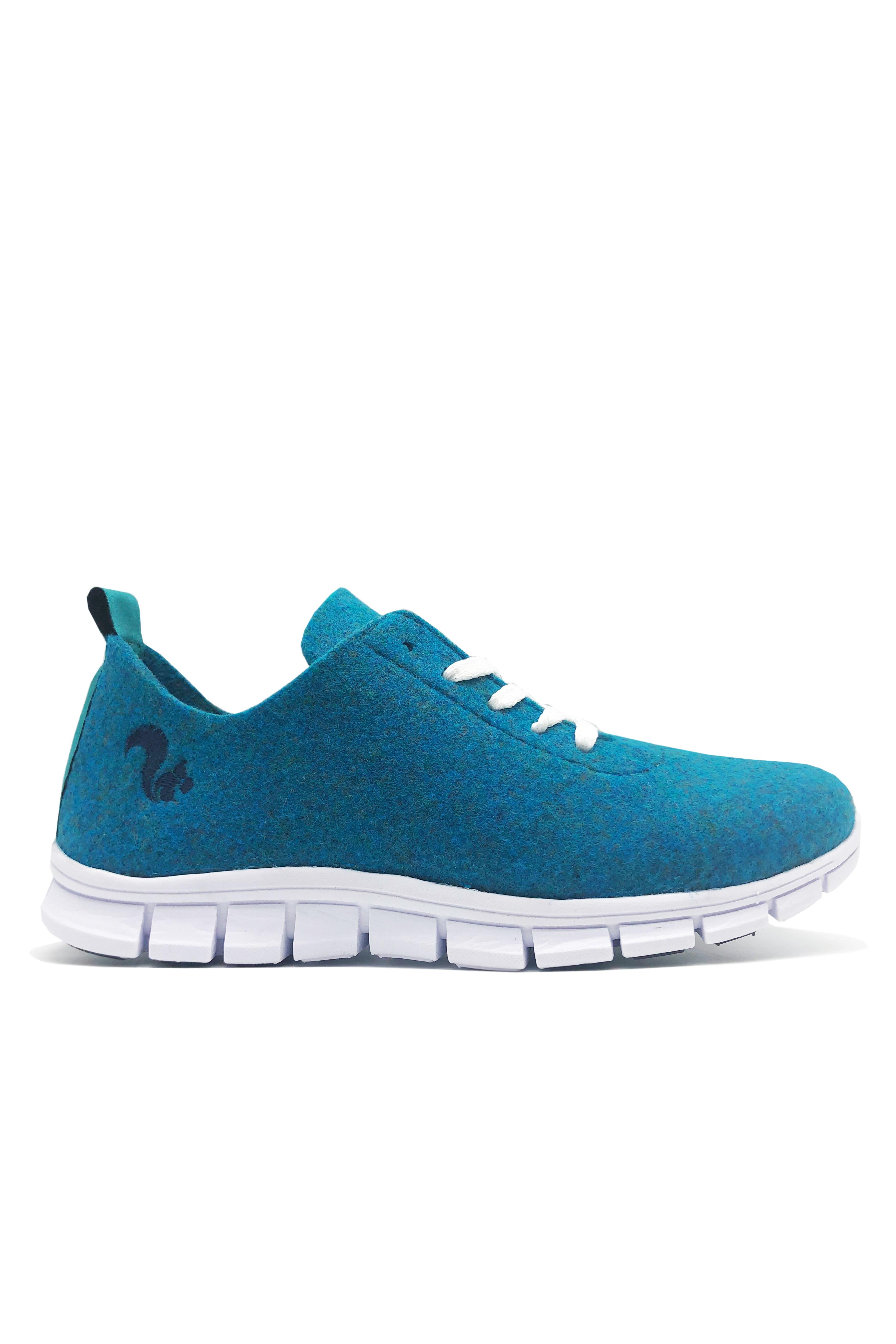 Thies Herren vegan Sneakers Aus Recyceltem Pet Petrolblau