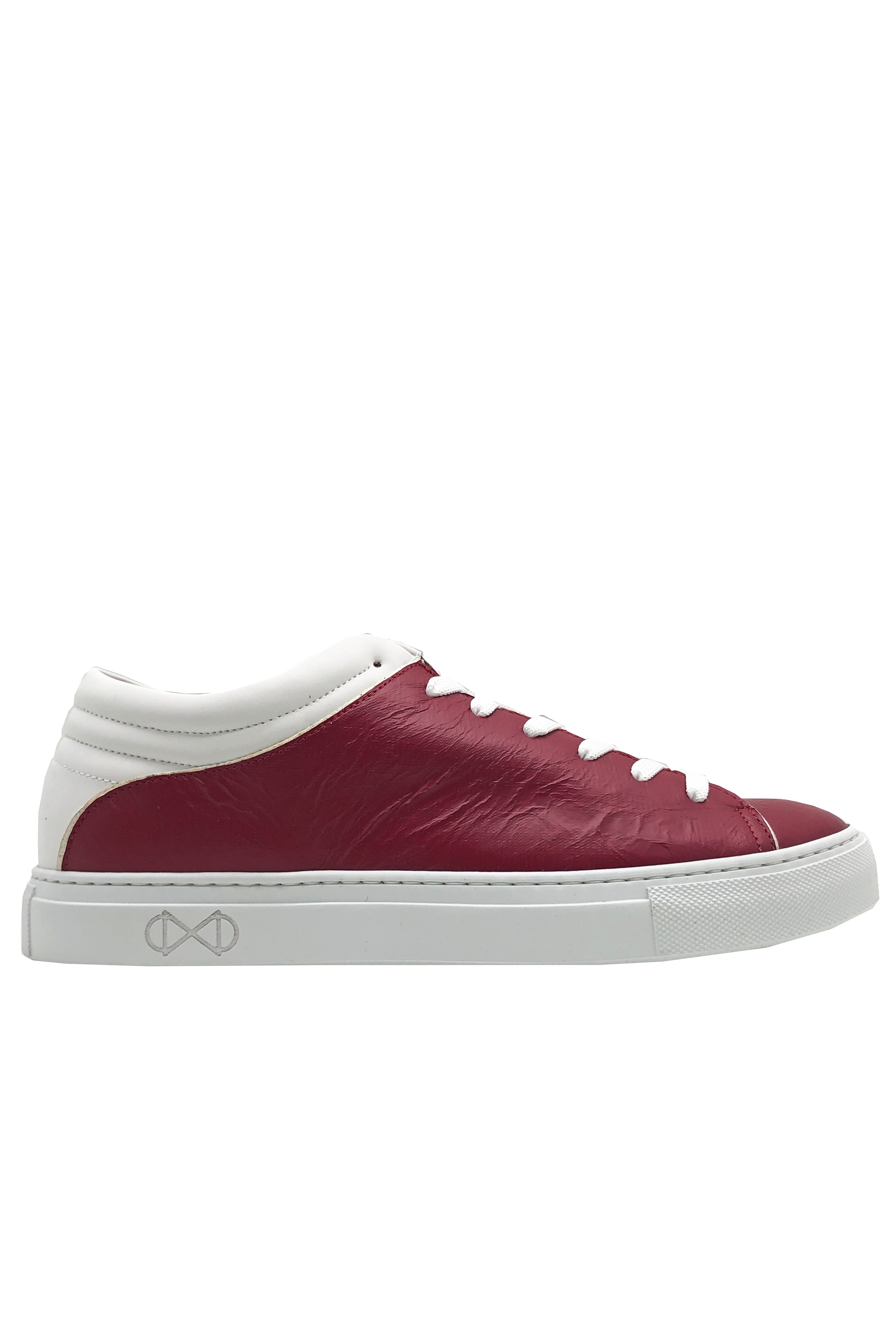 Nat-2 Herren vegan Sneaker Sleek Low Tyvek Â Rotes Papier