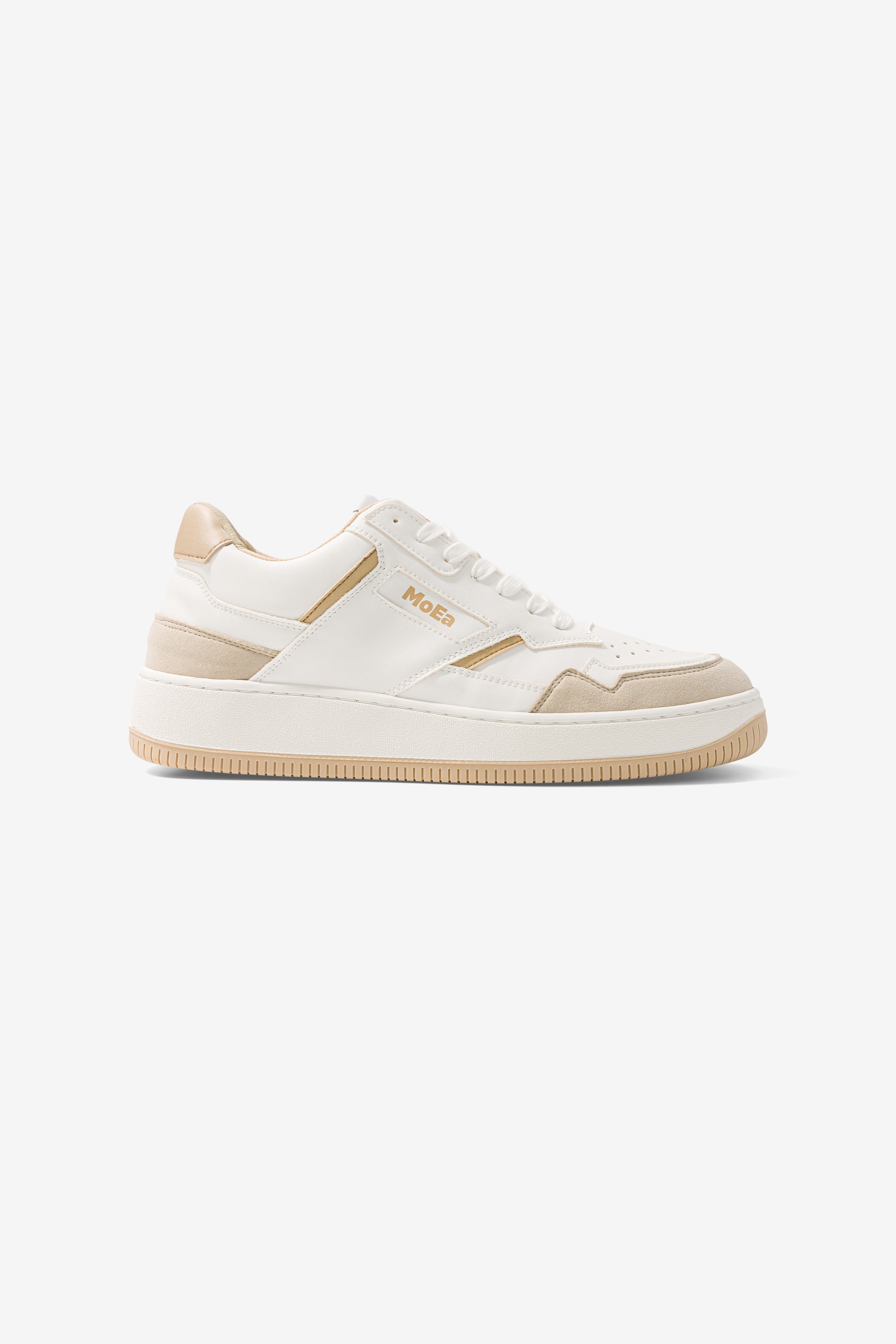MoEa Herren vegan Sneaker Gen1 Mais WeiÃŸ & Beige