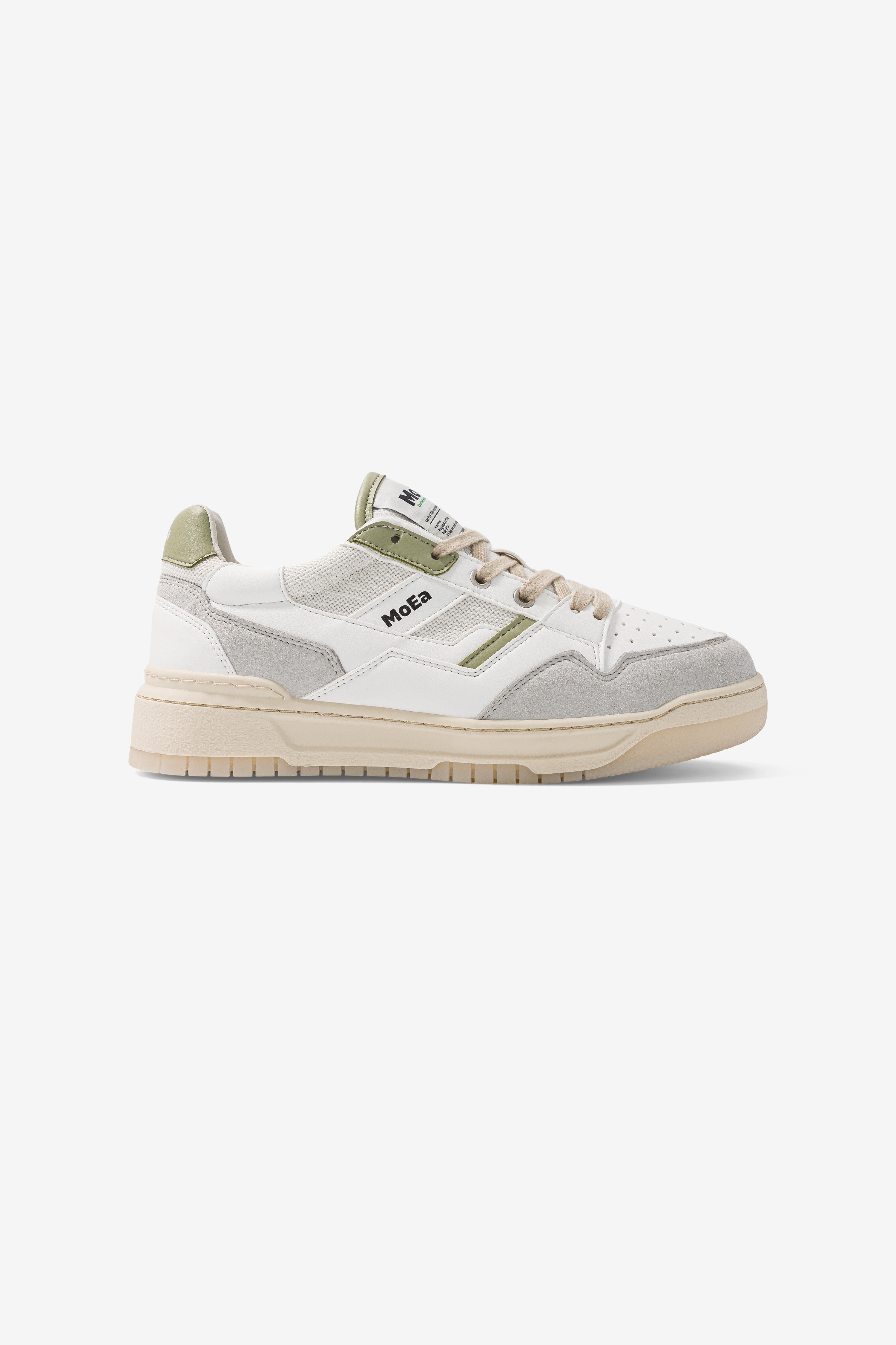 MoEa Herren vegan Sneaker Gen2 Cactus White & Aloe