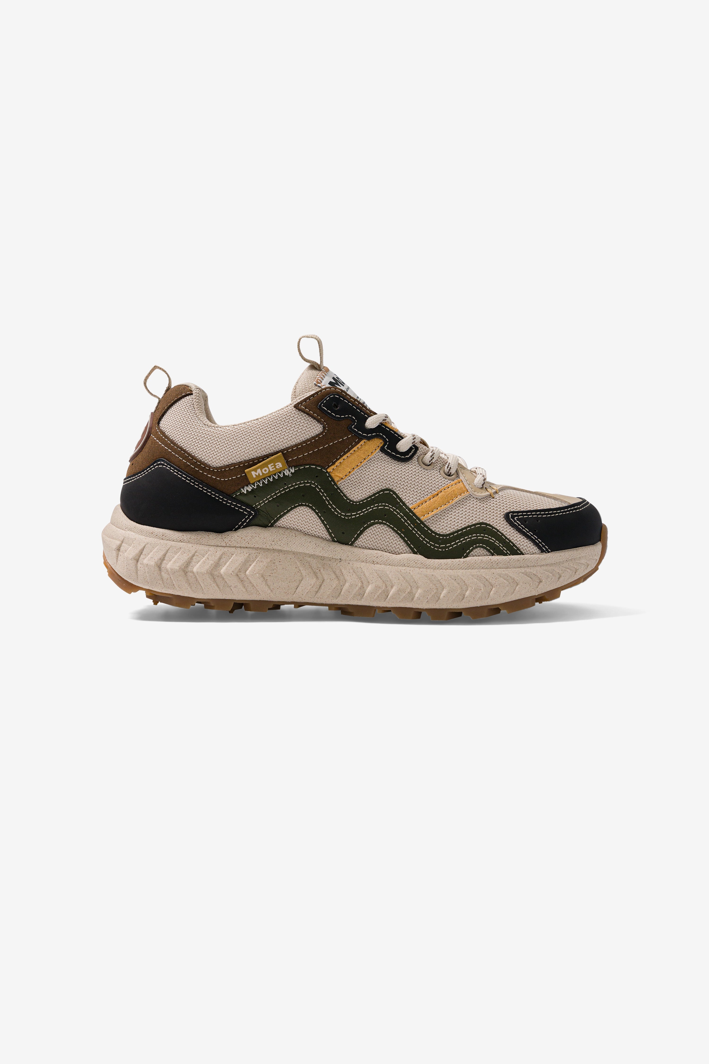 MoEa Herren vegan Sneaker Gen7 All-In GrÃ¼n & Gelb