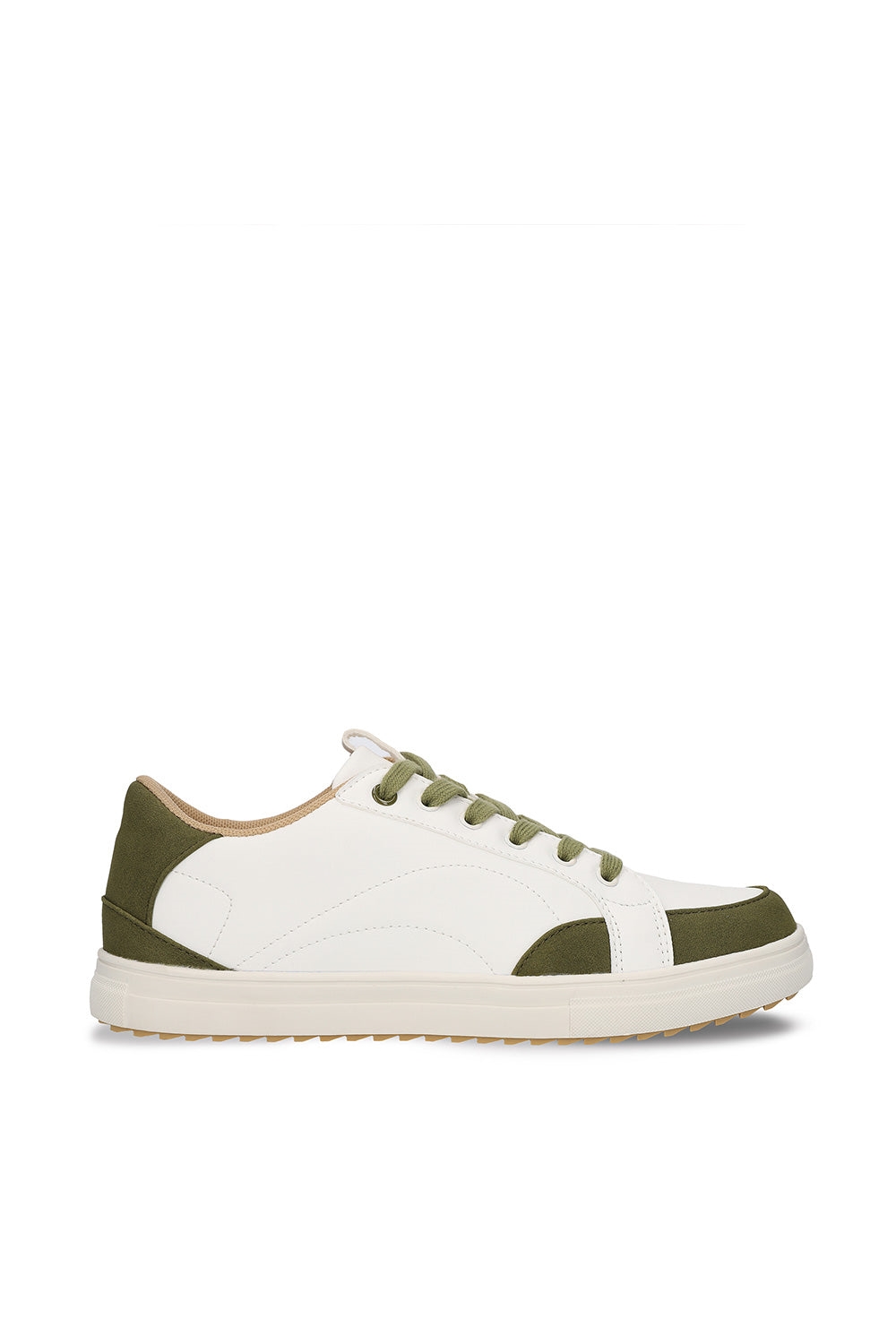 NAE Herren vegan Sneaker Komo WeiÃŸ/GrÃ¼n