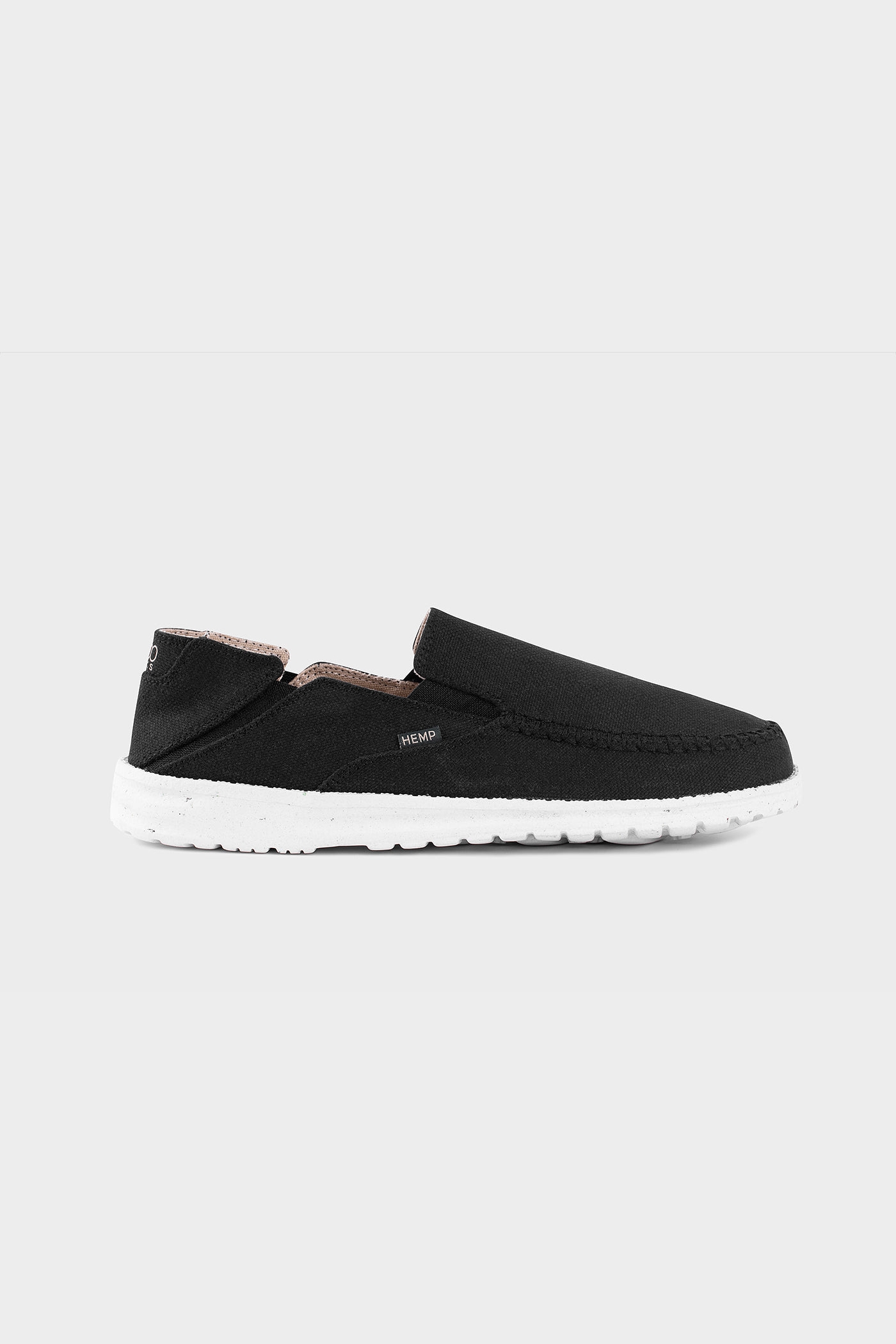8000 kicks EU Herren vegan Slip-On Herren Sunslide Hanf Schwarz