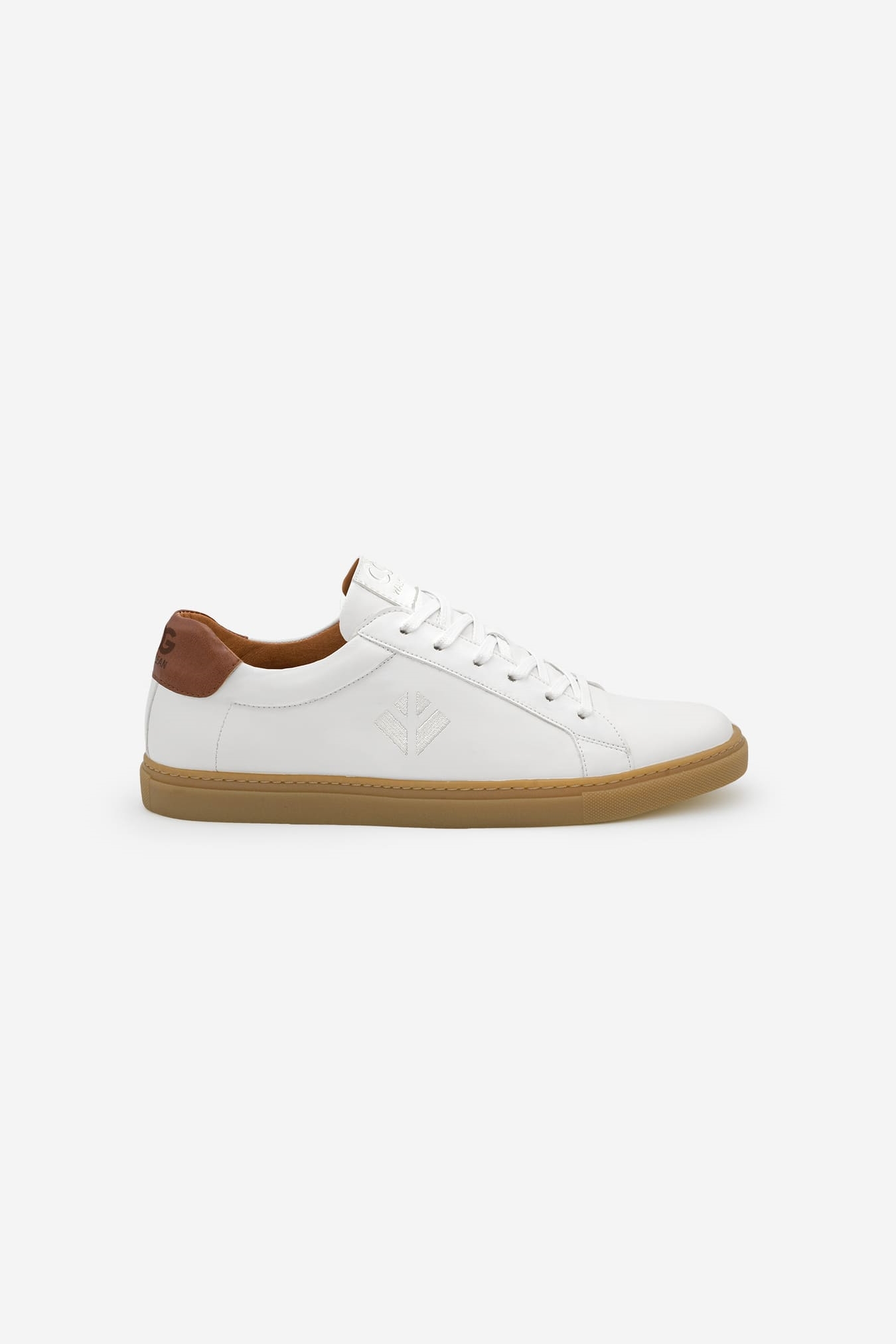 COG Herren vegan Sneaker Winton WeiÃŸ Braun