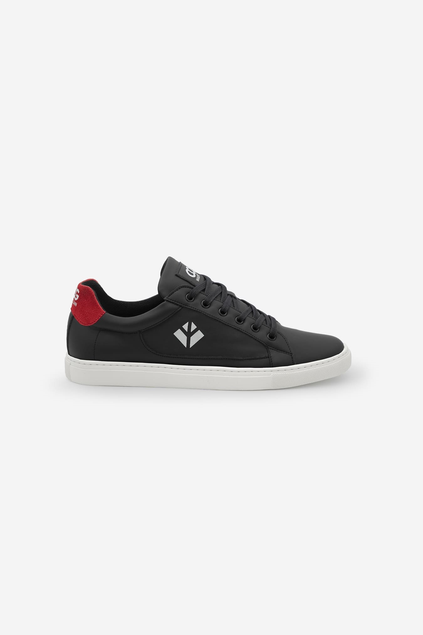 COG Herren vegan Sneaker Winton Schwarz Rot