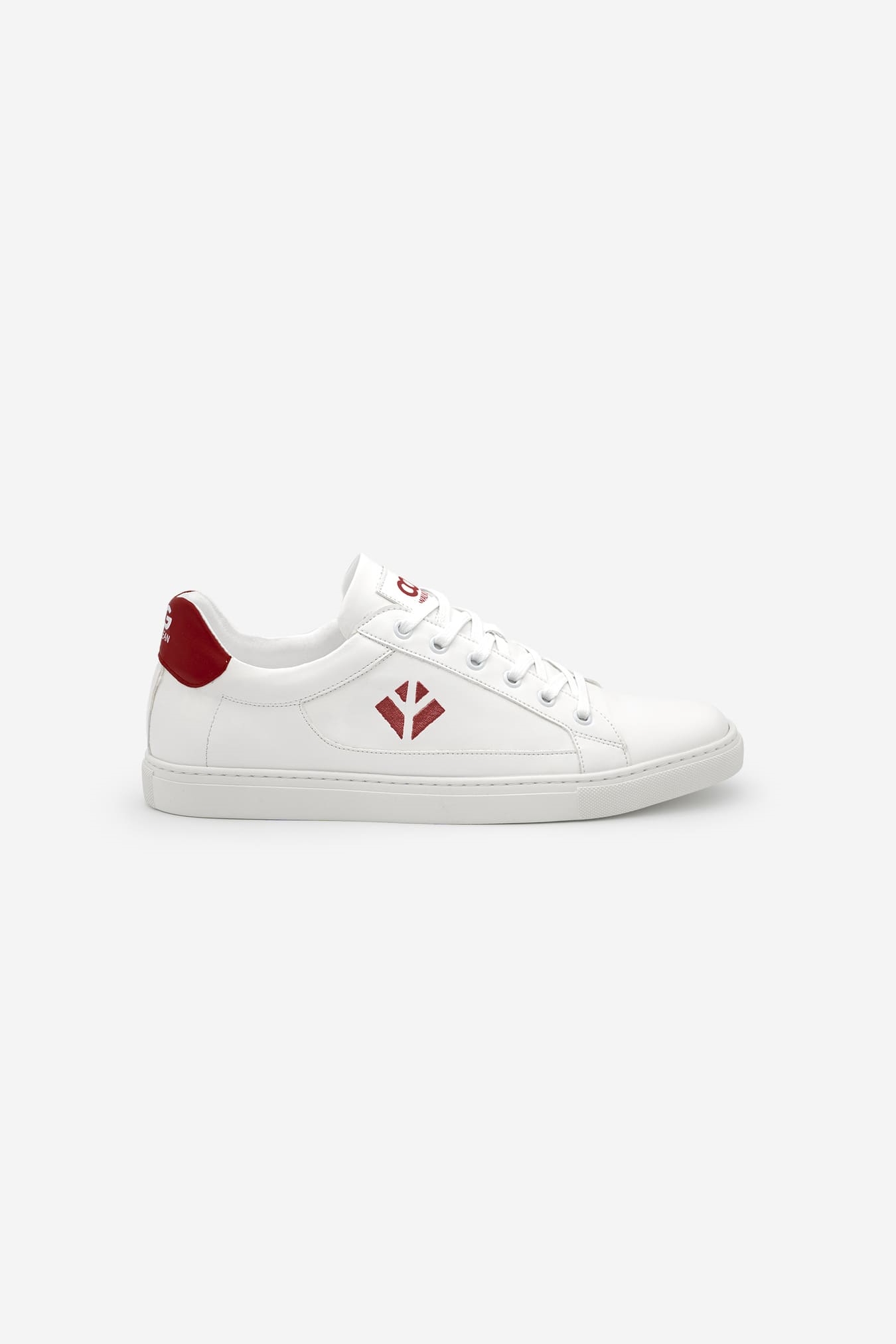 COG Herren vegan Sneaker Winton WeiÃŸ Rot
