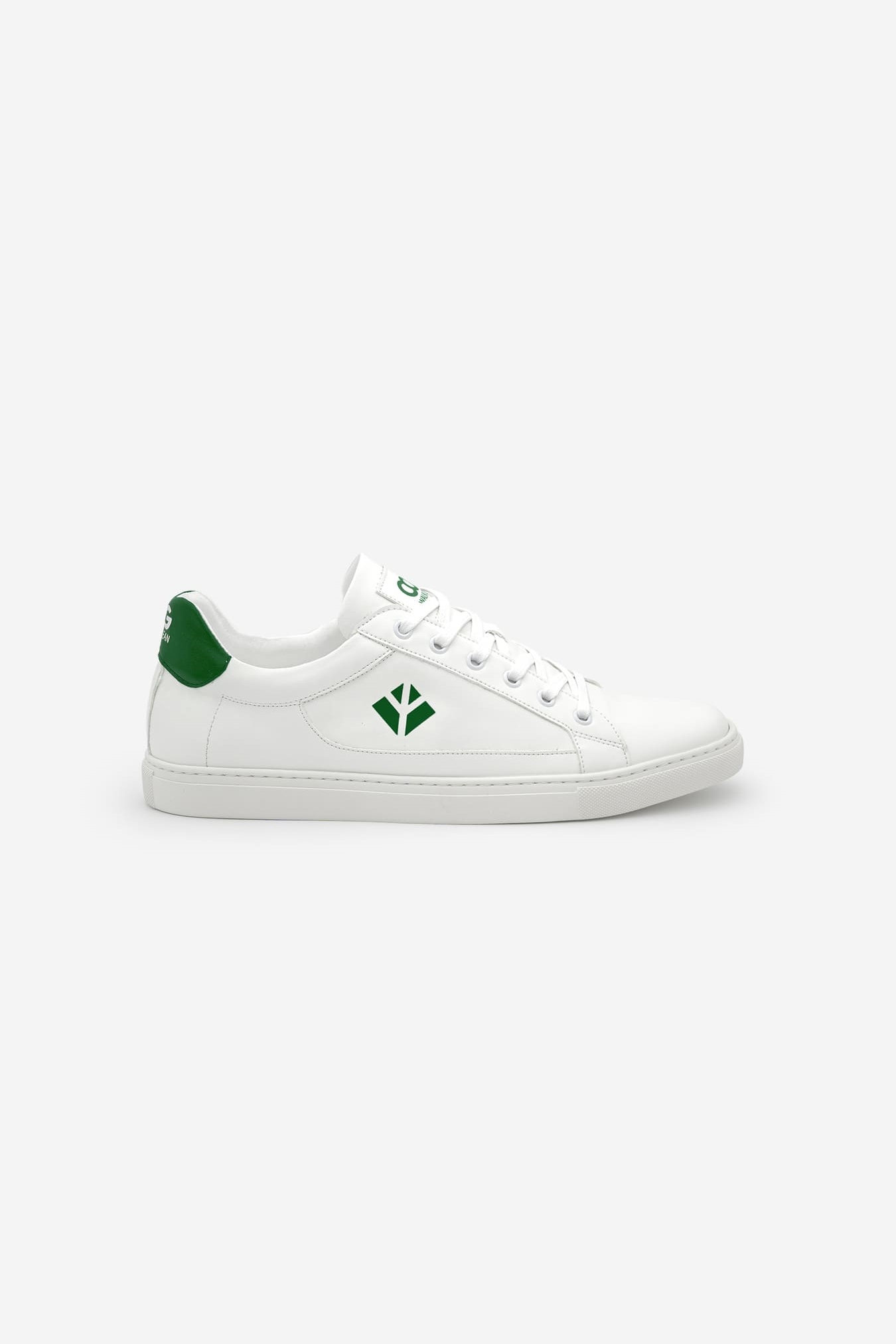 COG Herren vegan Sneaker Winton WeiÃŸ GrÃ¼n