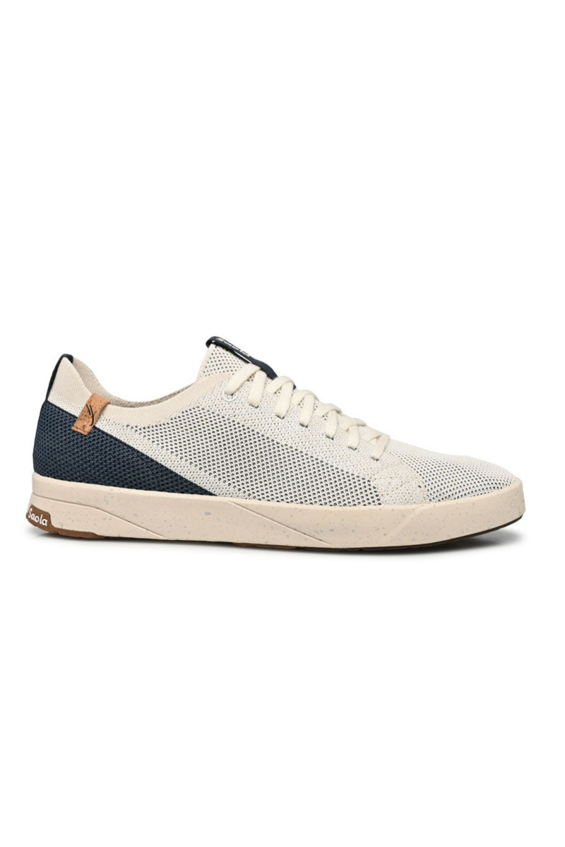 SAOLA Herren vegan Sneaker Herren Cannon Knit 2.0 WeiÃŸ / Navy