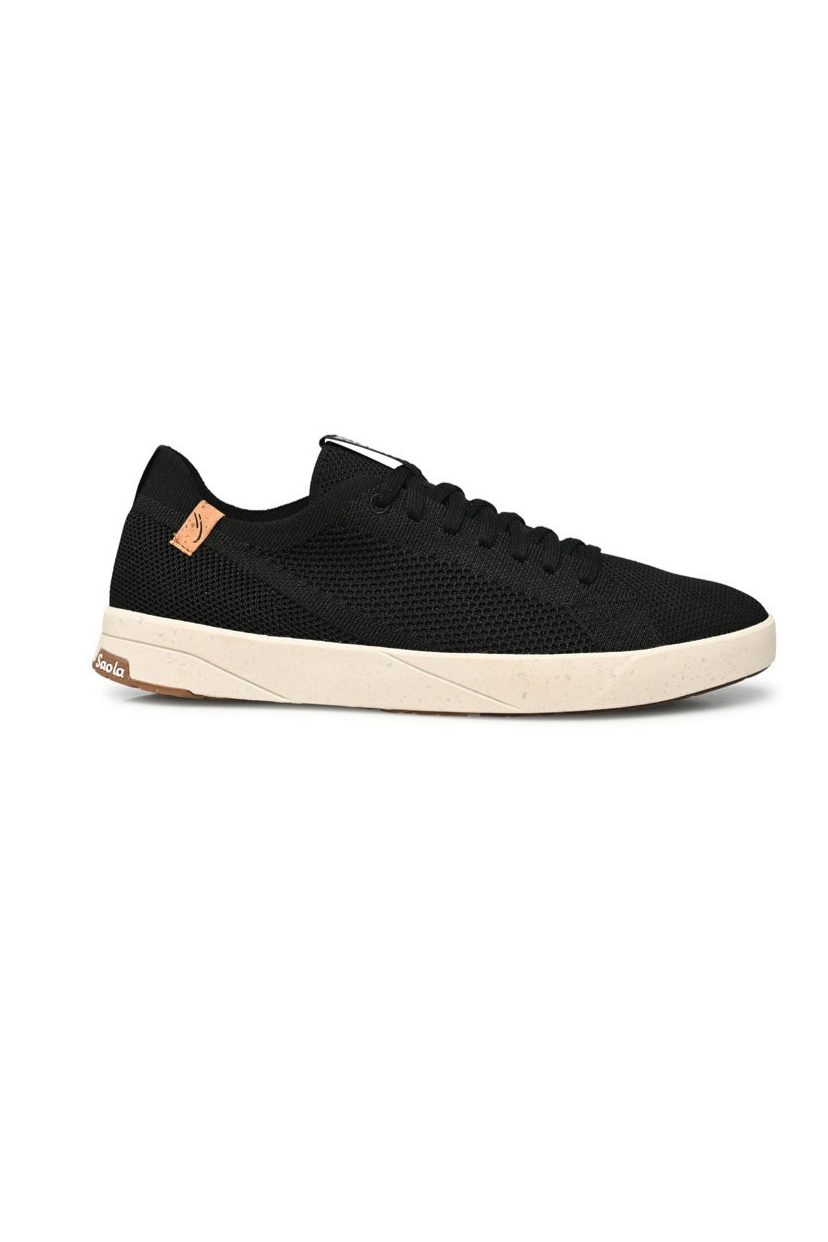 SAOLA Herren vegan Sneaker Herren Cannon Knit 2.0 Schwarz