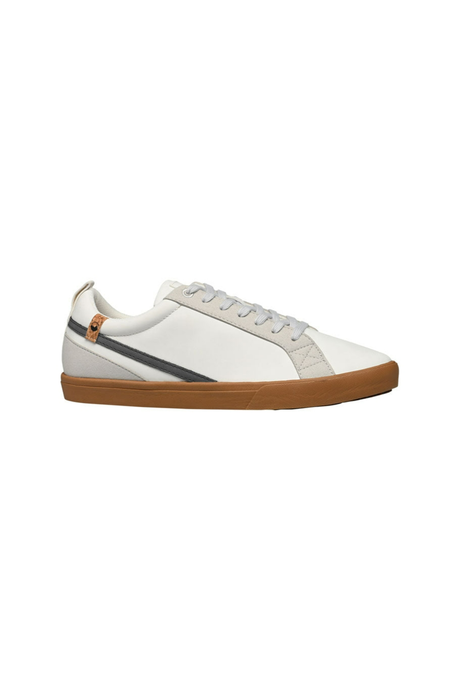 SAOLA Herren vegan Sneaker Herren Cannon Vl WeiÃŸ / Dunkelgrau