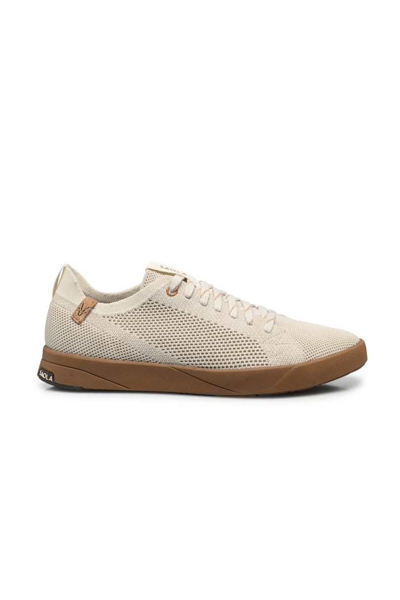 SAOLA Herren vegan Sneaker Herren Cannon Knit 2.0 Dune