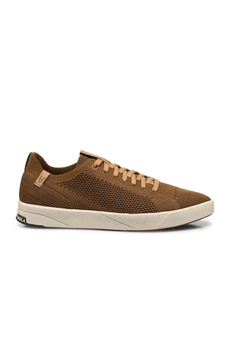SAOLA Herren vegan Sneaker Herren Cannon Knit 2.0 Chocolate