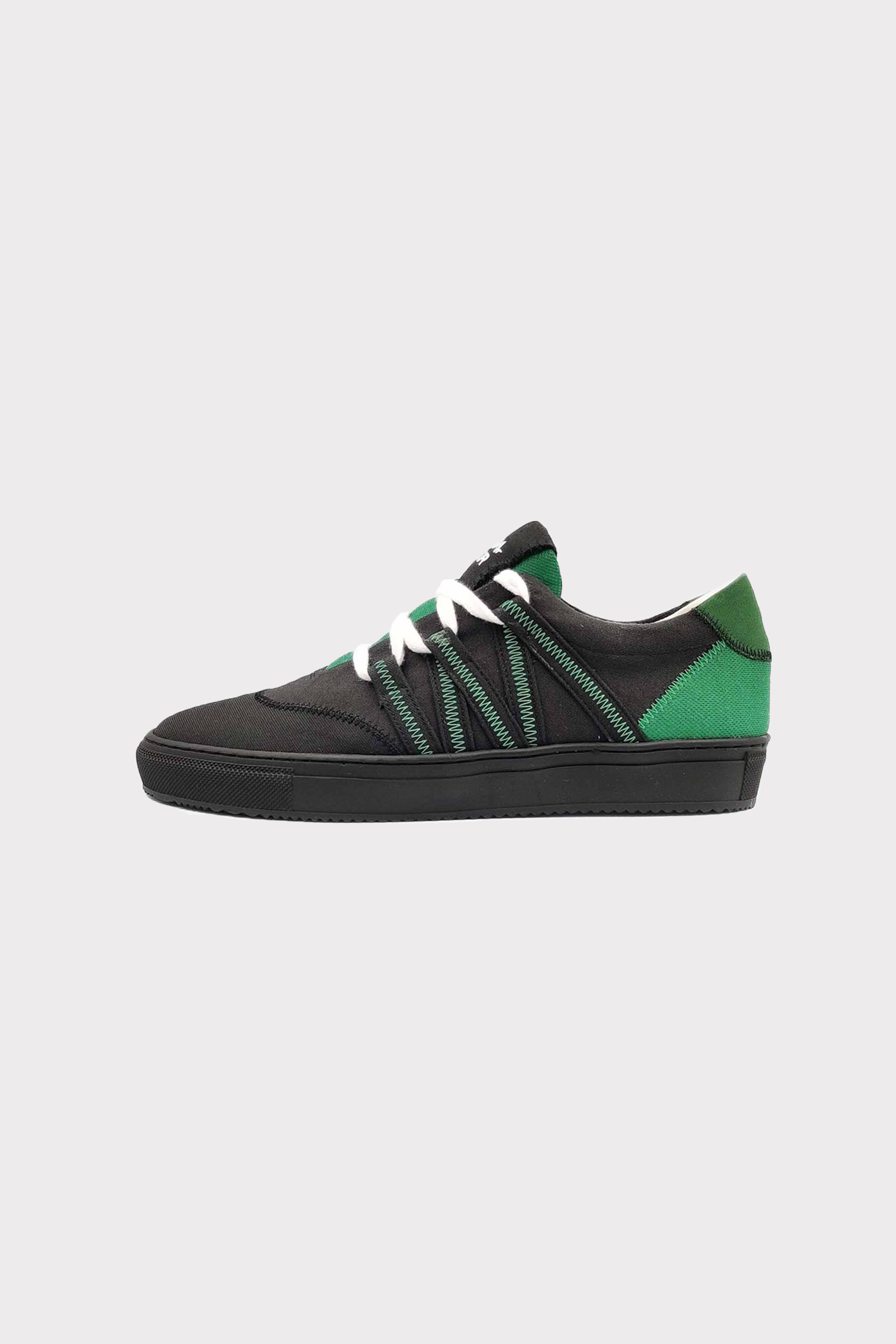 VAER Herren vegan Sneaker Phoenix GrÃ¼n/Schwarz