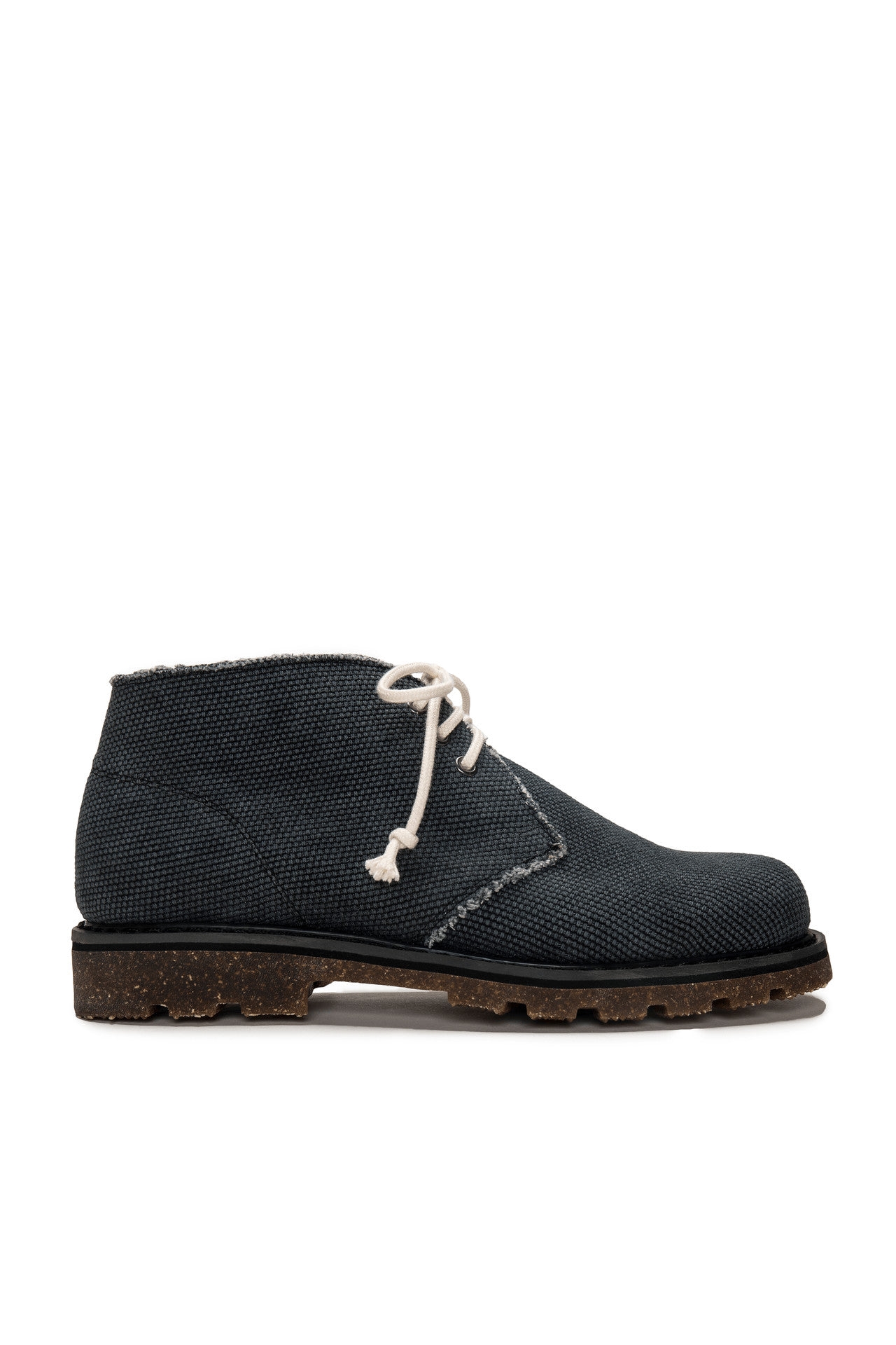 NAE Herren vegan Desert Boots Peta Schwarz