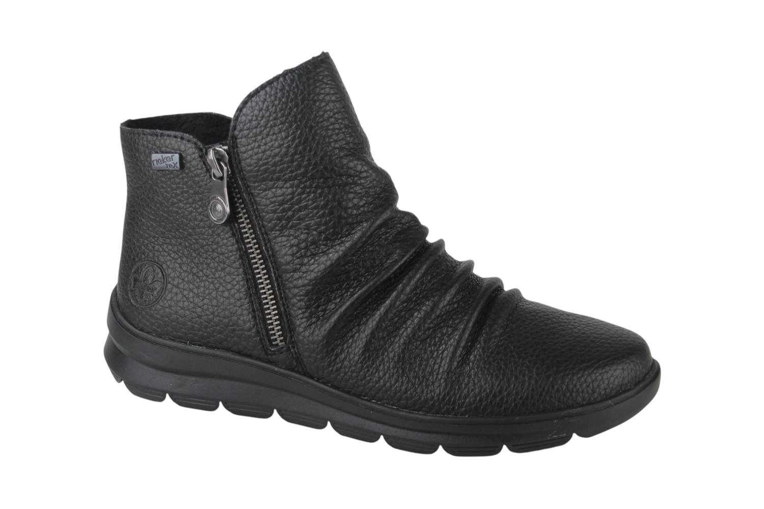 Rieker Z0056-00 dames enkellaarzen sportief