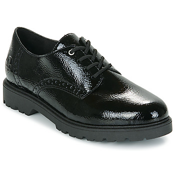 Rieker Veterschoenen , vrijetijdsschoen, lage schoen, business veterschoen in glanzende look