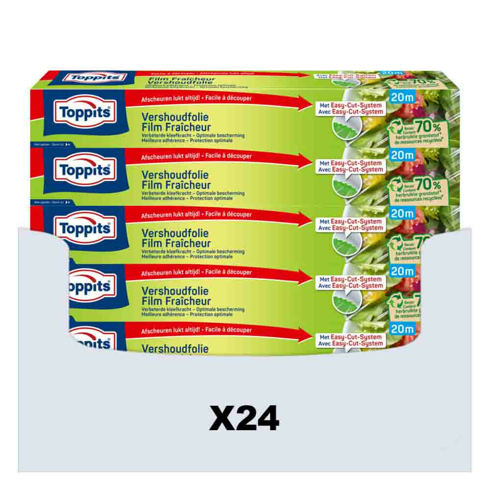 Toppits 24x  Vershoudfolie 32,5 cm 20 meter