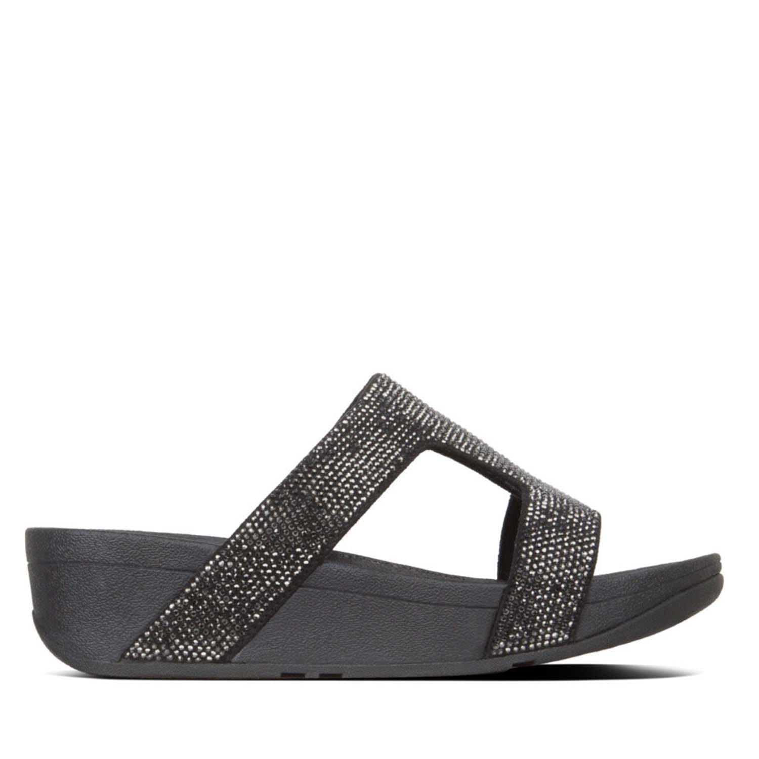 Fitflop Slippers MARLI Zomerschoen, strandschoen, sandaal, flats met glitterdetails