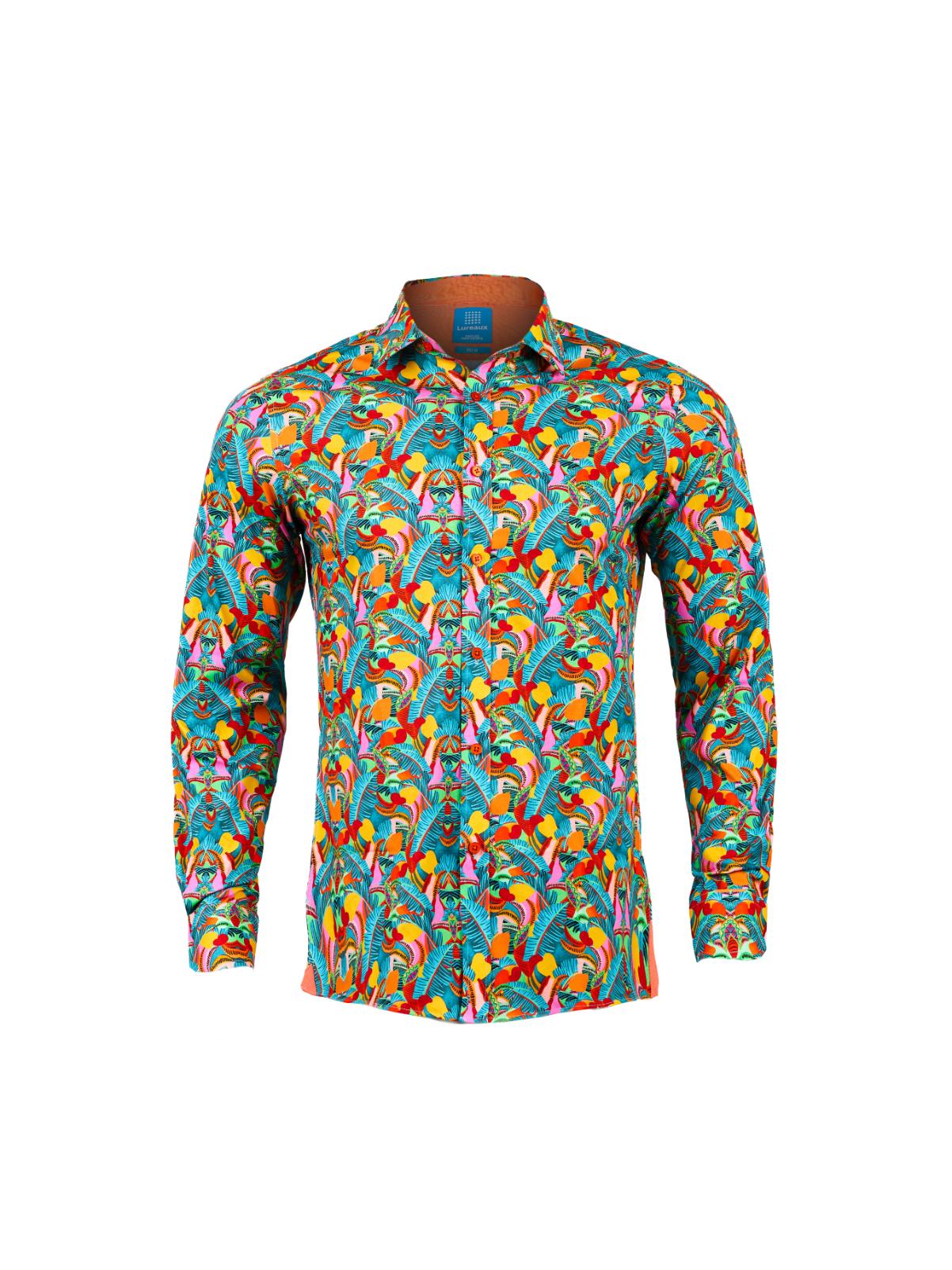 Lureaux Havana Breeze Overhemd L  - Handgemaakte Nette Schoenen Voor Heren