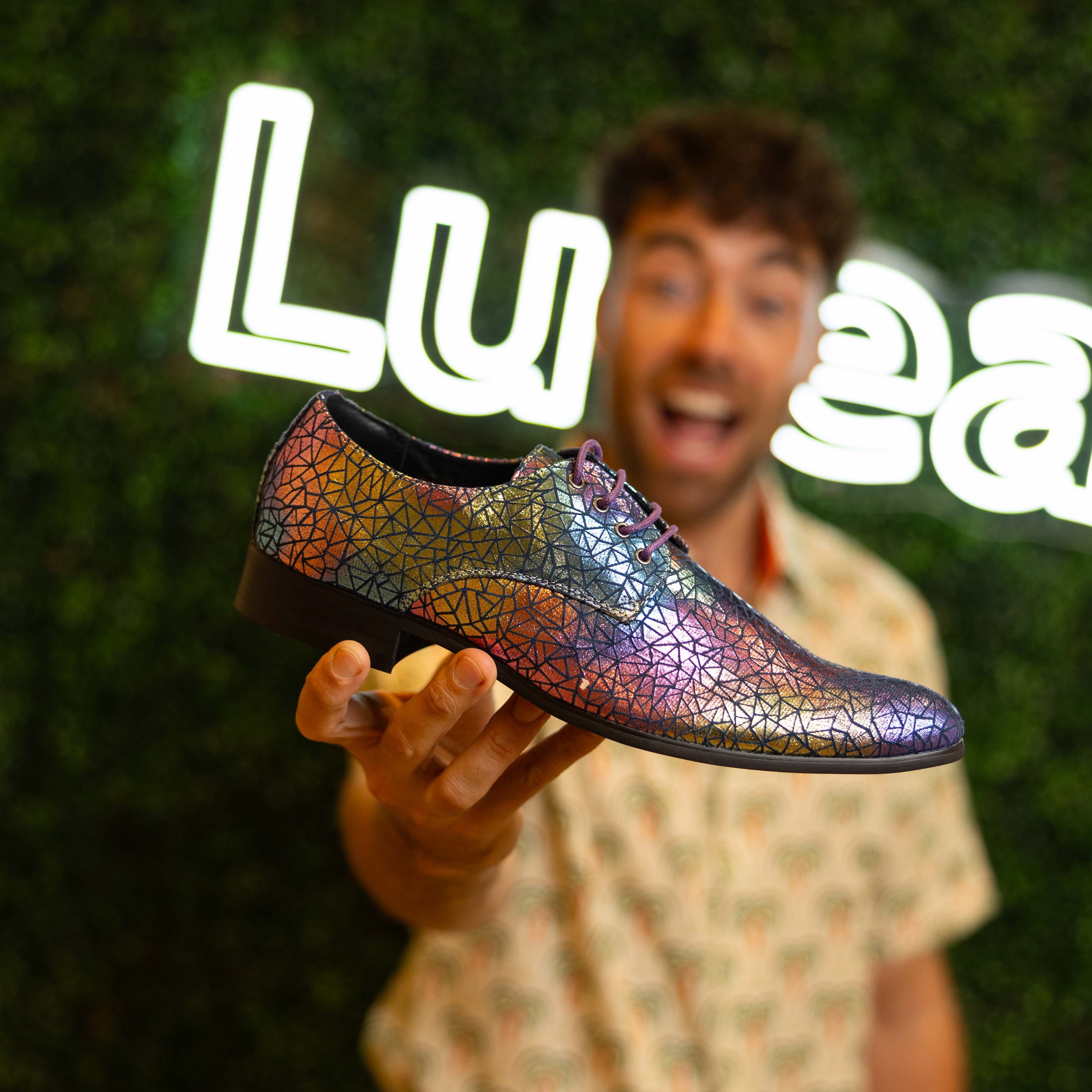 Lureaux Confident Glimmer  - Handgemaakte Nette Schoenen Voor Heren