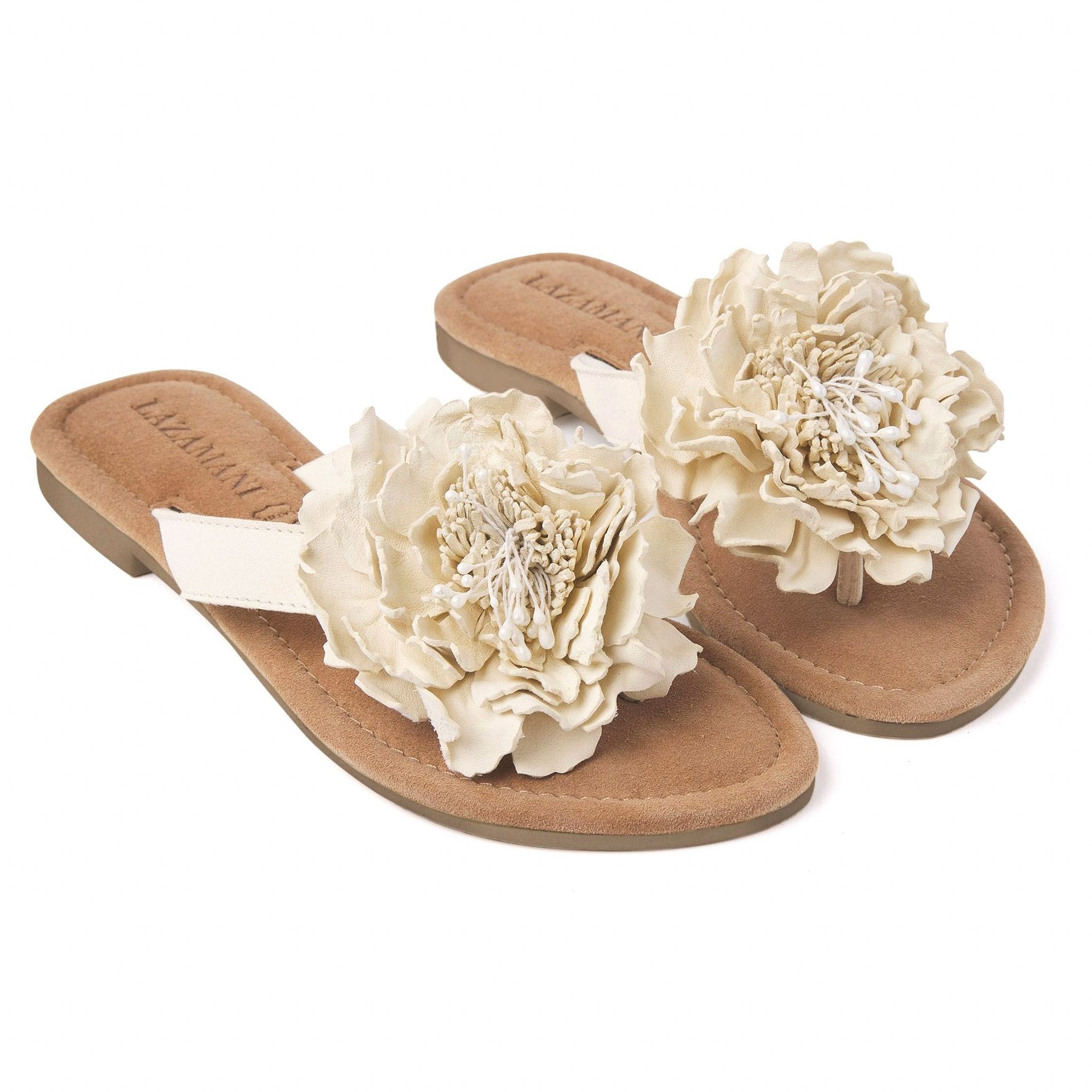 Lazamani Flower Teenslippers Dames