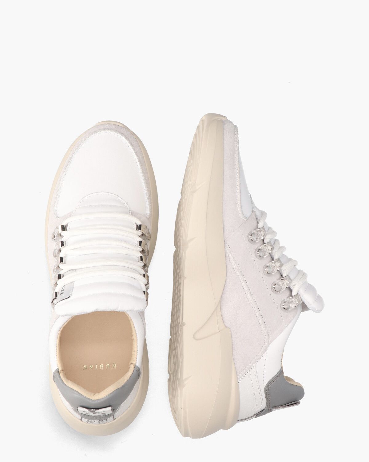 Nubikk Roque Roman Wit/Grijs