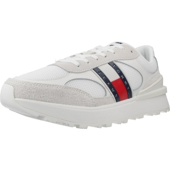 TOMMY JEANS Sneakers TJM TECHNICAL RUNNER ESS , vrijetijdsschoen, halfschoen, veterschoen met gepolsterde schacht