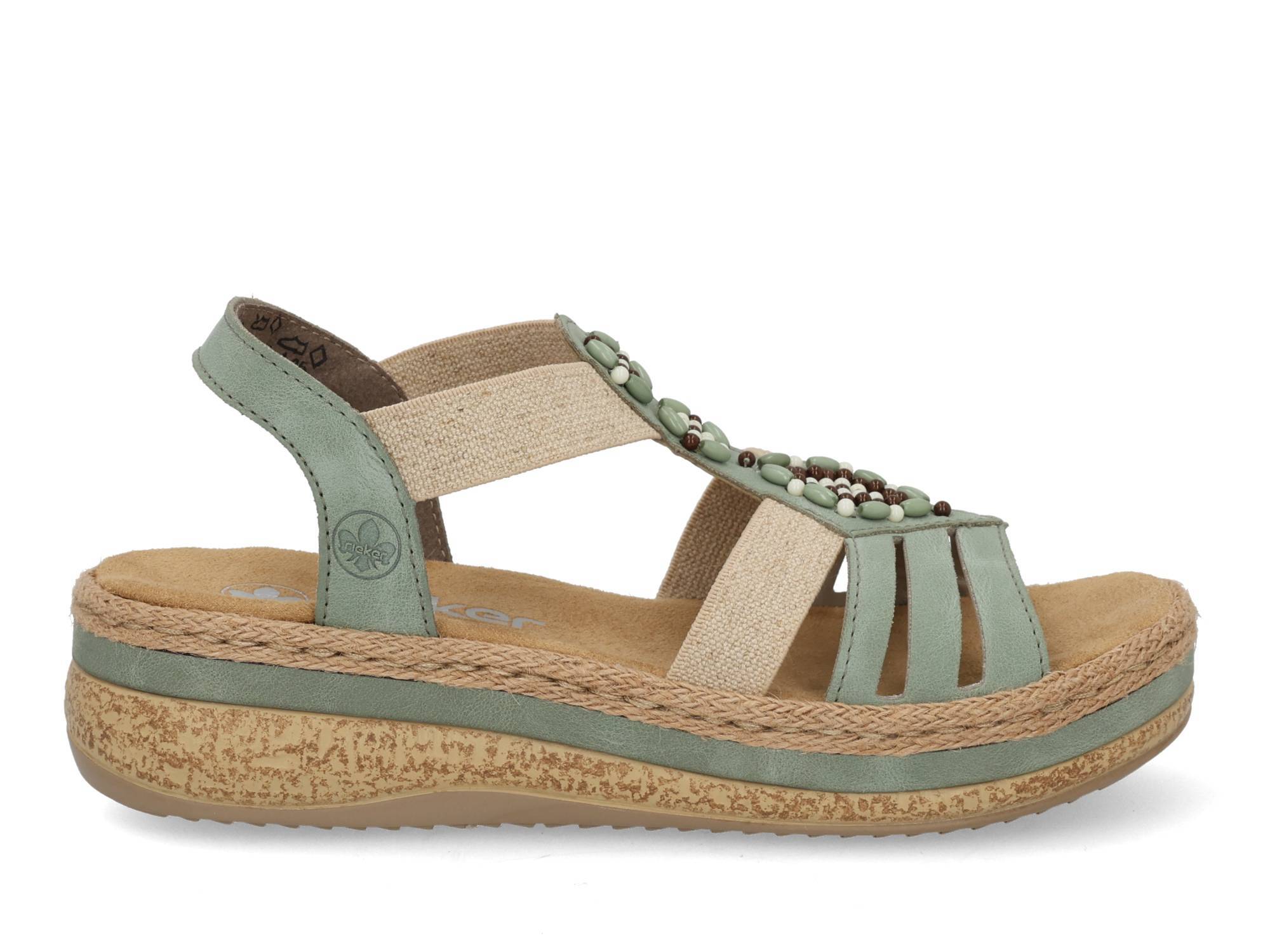 Rieker V0920 52 mint Groen 