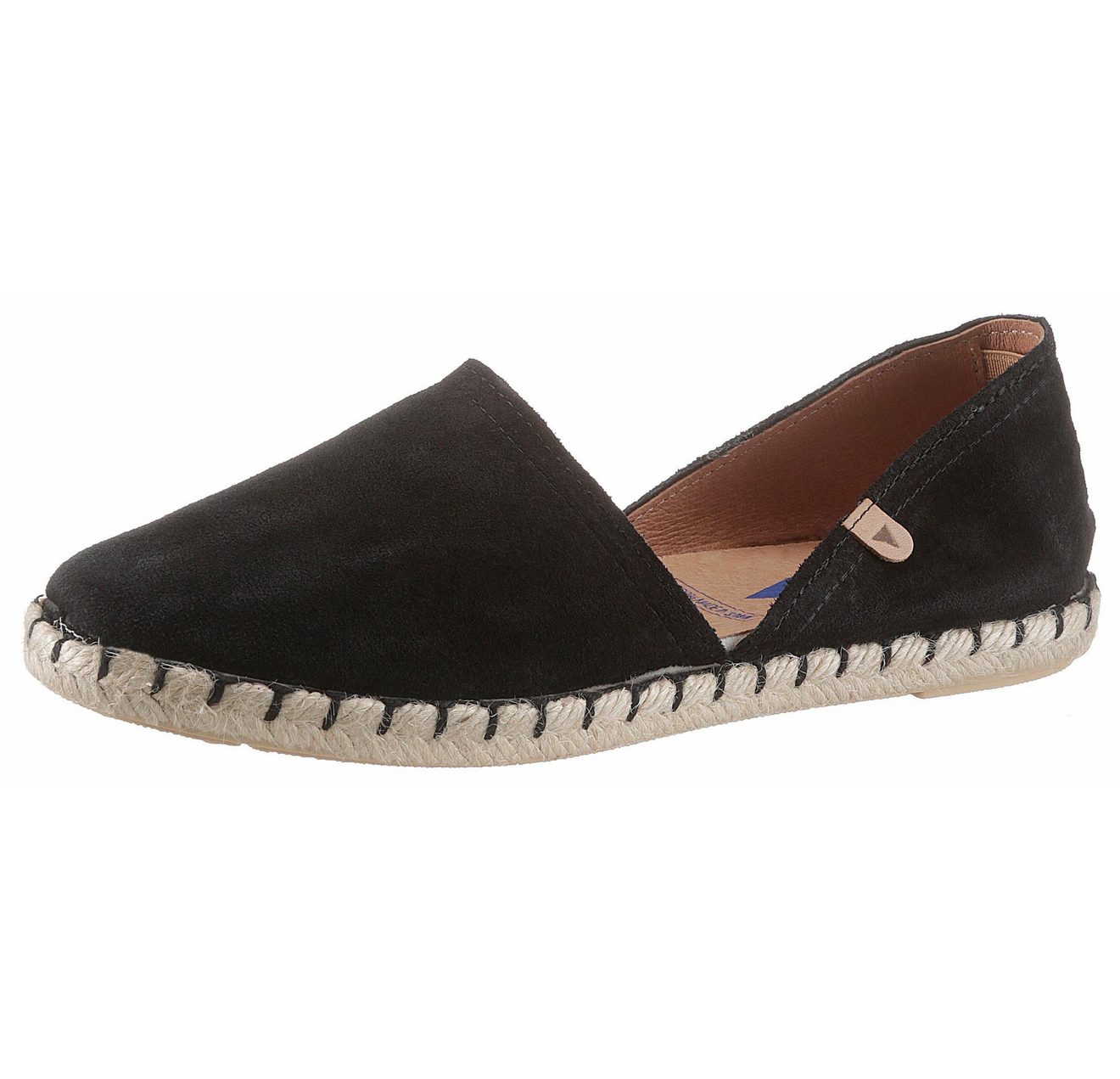 VERBENAS Espadrilles CARMEN SERRAJE , instapschoen, zomerschoen, loafer met typische jute rand