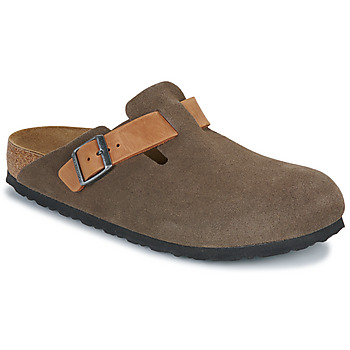 Birkenstock Klompen  Boston LEVE/LEOI Concrete Gray