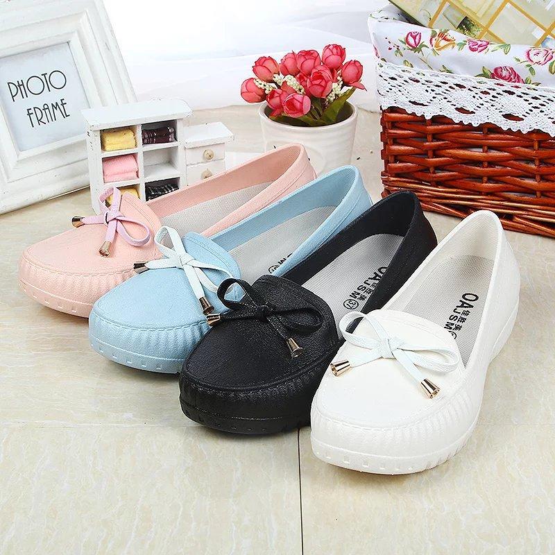 Cozyoutfit MarryDay Lente en zomer Damesmode Trend Lage schoenen Pompschoenen Antislip verpleegstersschoenen 40 roze