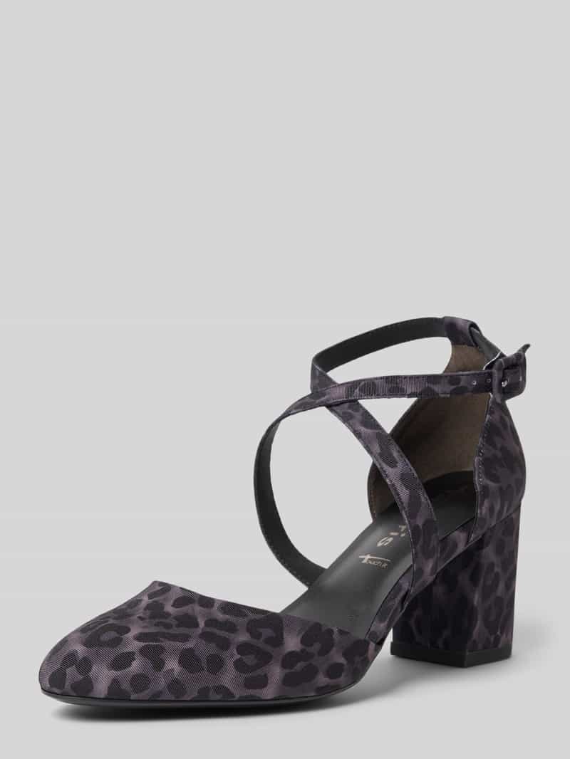 Tamaris Pumps met gekruiste riempjes