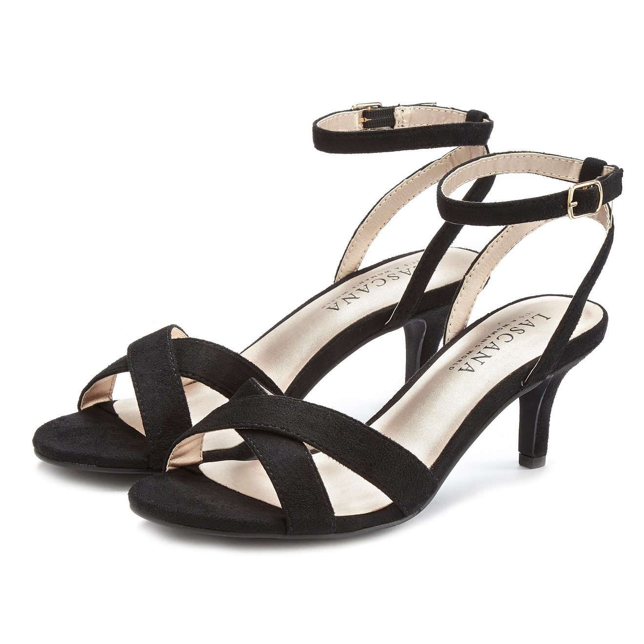Lascana Sandaaltjes Zomerschoen High heel sandaal, bandjessandaal, zomerschoen VEGAN