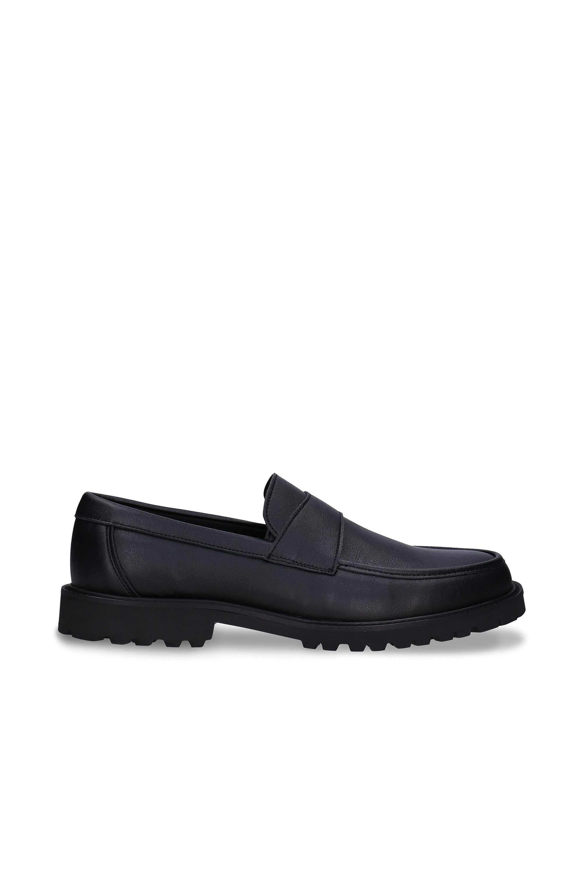NAE Herren vegan Loafers Mateo Veganes Ã–ko-Leder Schwarz