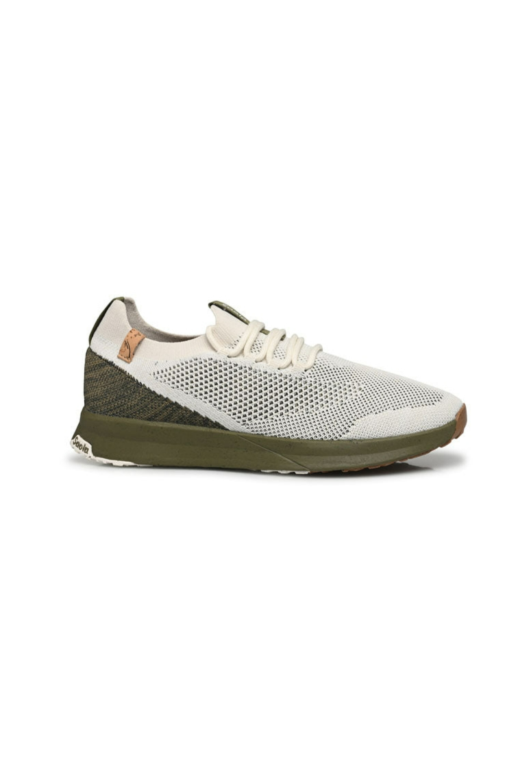 SAOLA Herren vegan Sneaker Herren Tsavo 2.0 WeiÃŸ / Burnt Olive